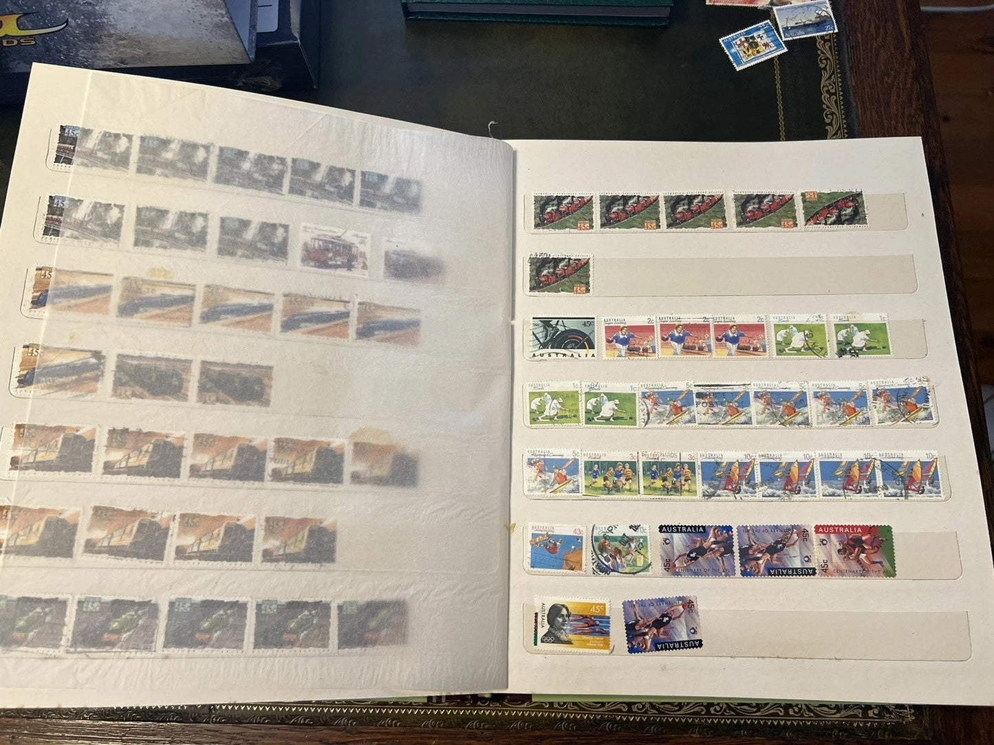 Stamp Collection Book