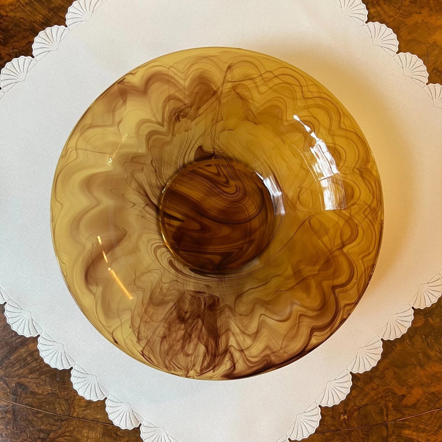1930s Art Glass Bowl