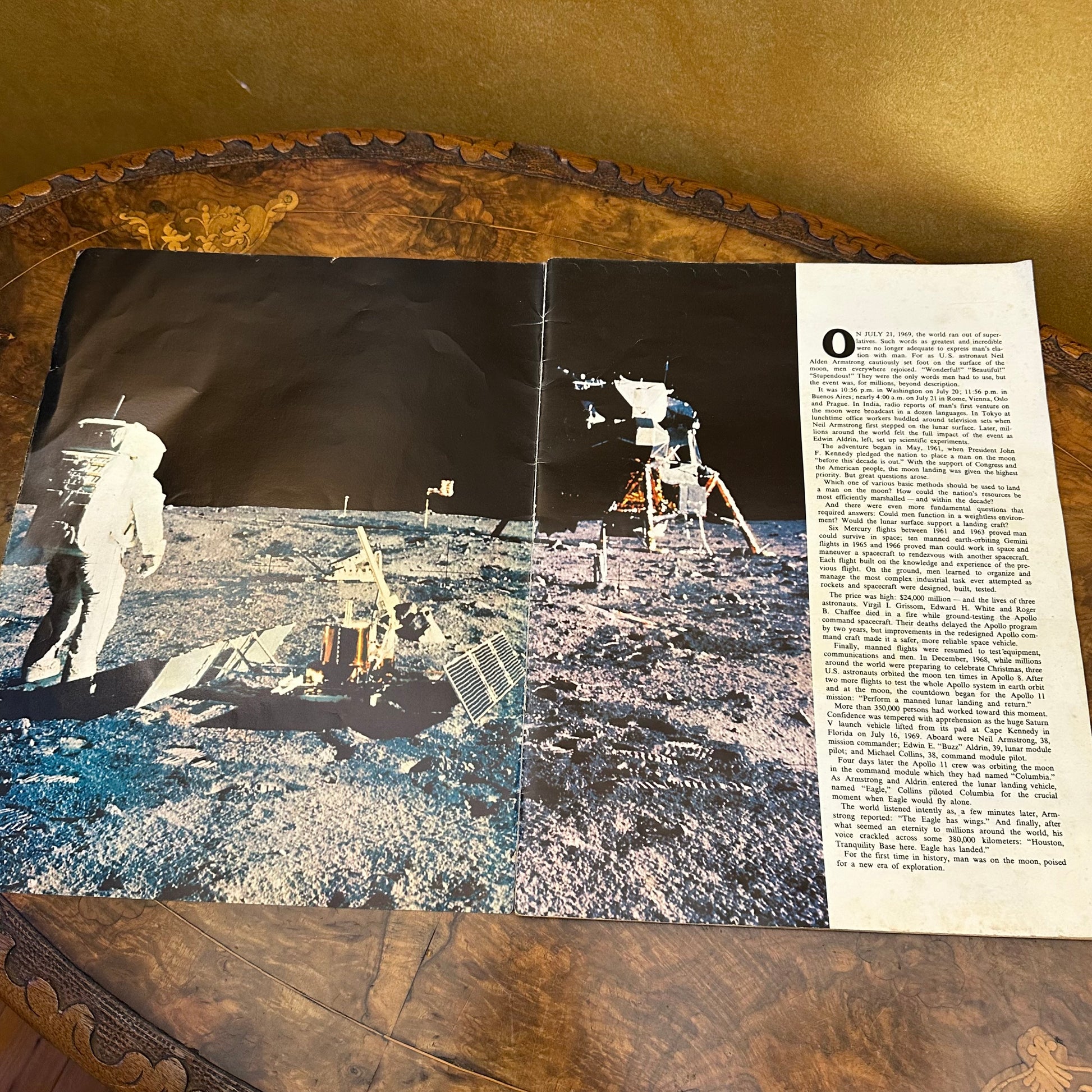 1969 To The Moon & Beyond Book