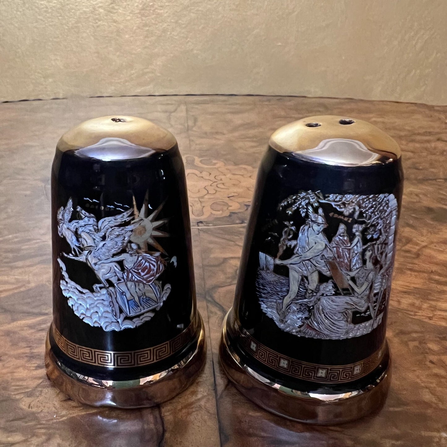 24k Gold Salt & Pepper Shaker