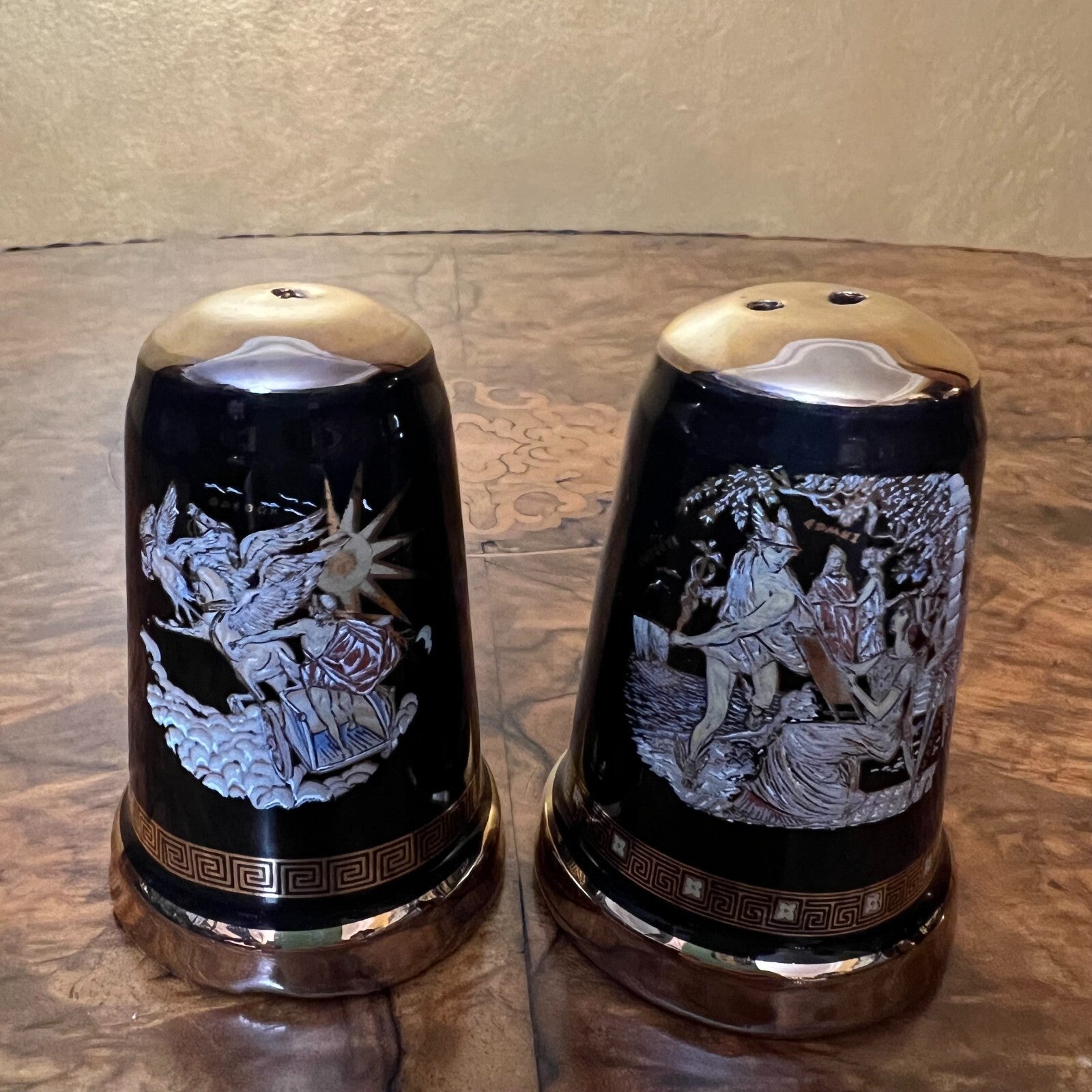 24k Gold Salt & Pepper Shaker