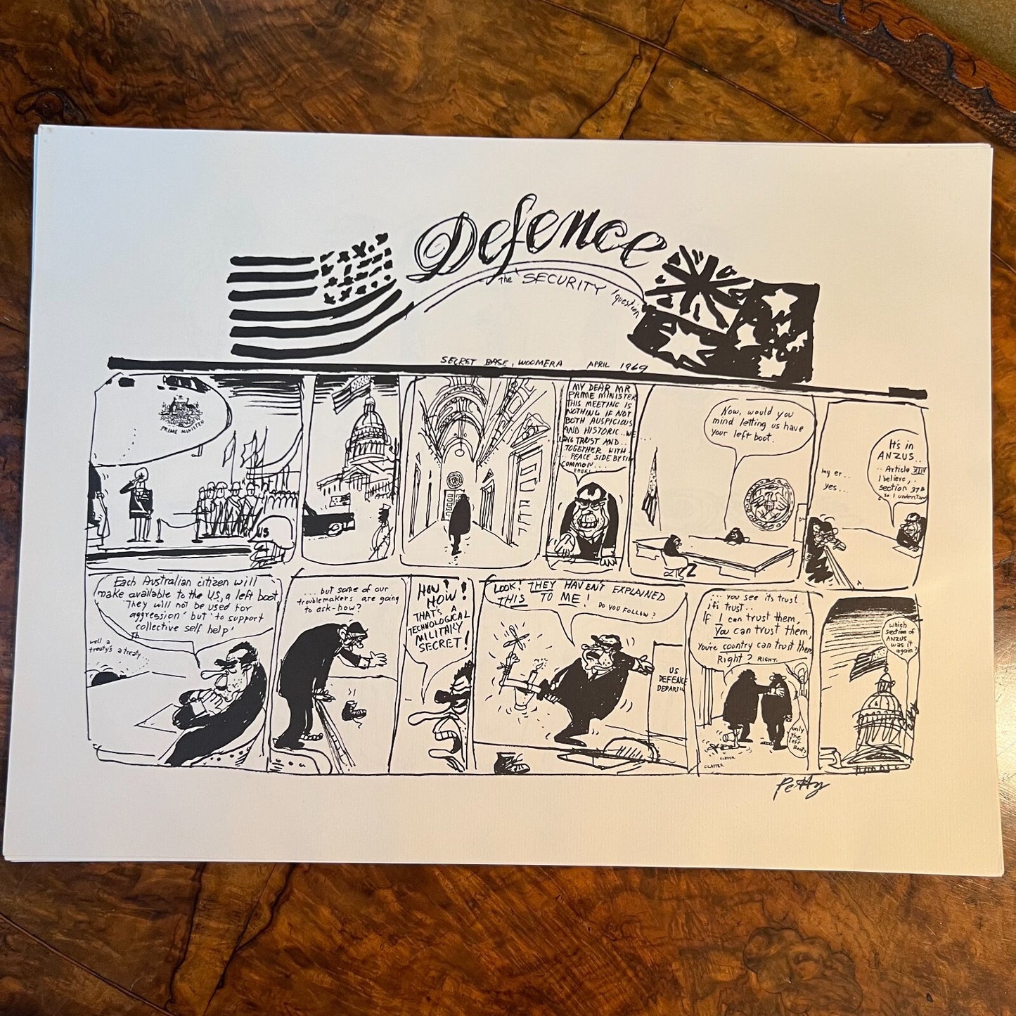 A PORTFOLIO OF PETTY: THE WORK OF BRUCE PETTY POLITICAL CARTOONIST