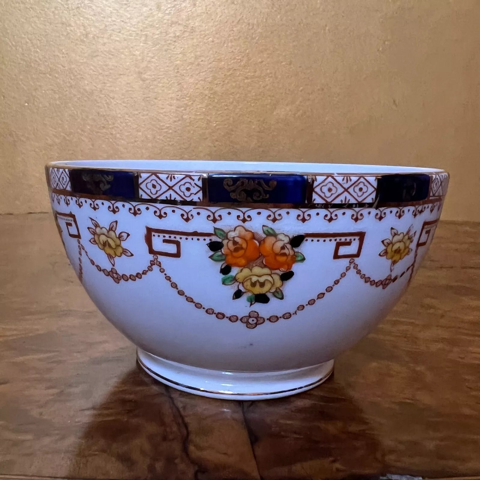 Alfred Meakin Floral Print Bowl