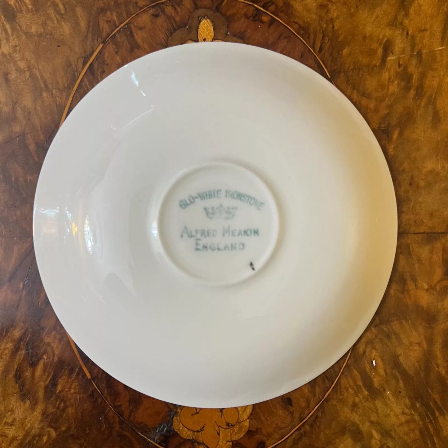 Alfred Meakin Glo White Ironstone Saucer