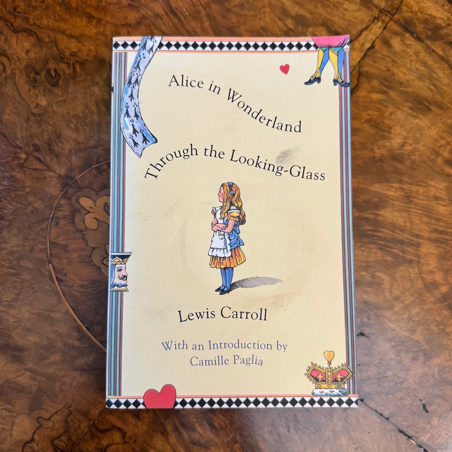 Alice in Wonderland and Through the Looking Glass by Lewis arroll (Author), Camille Paglia (Foreword) ~ 1994, Paperback