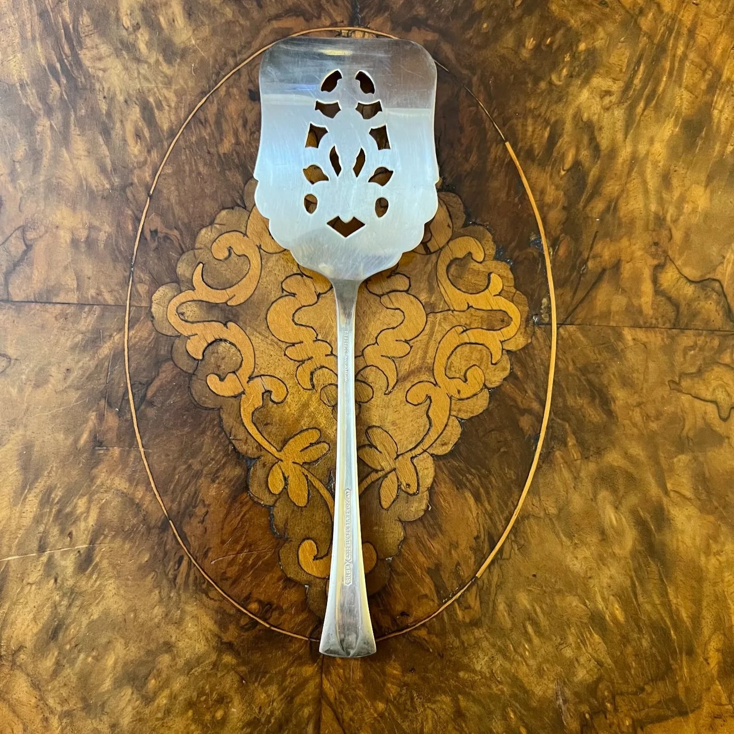 Angora Silver Plate Serving