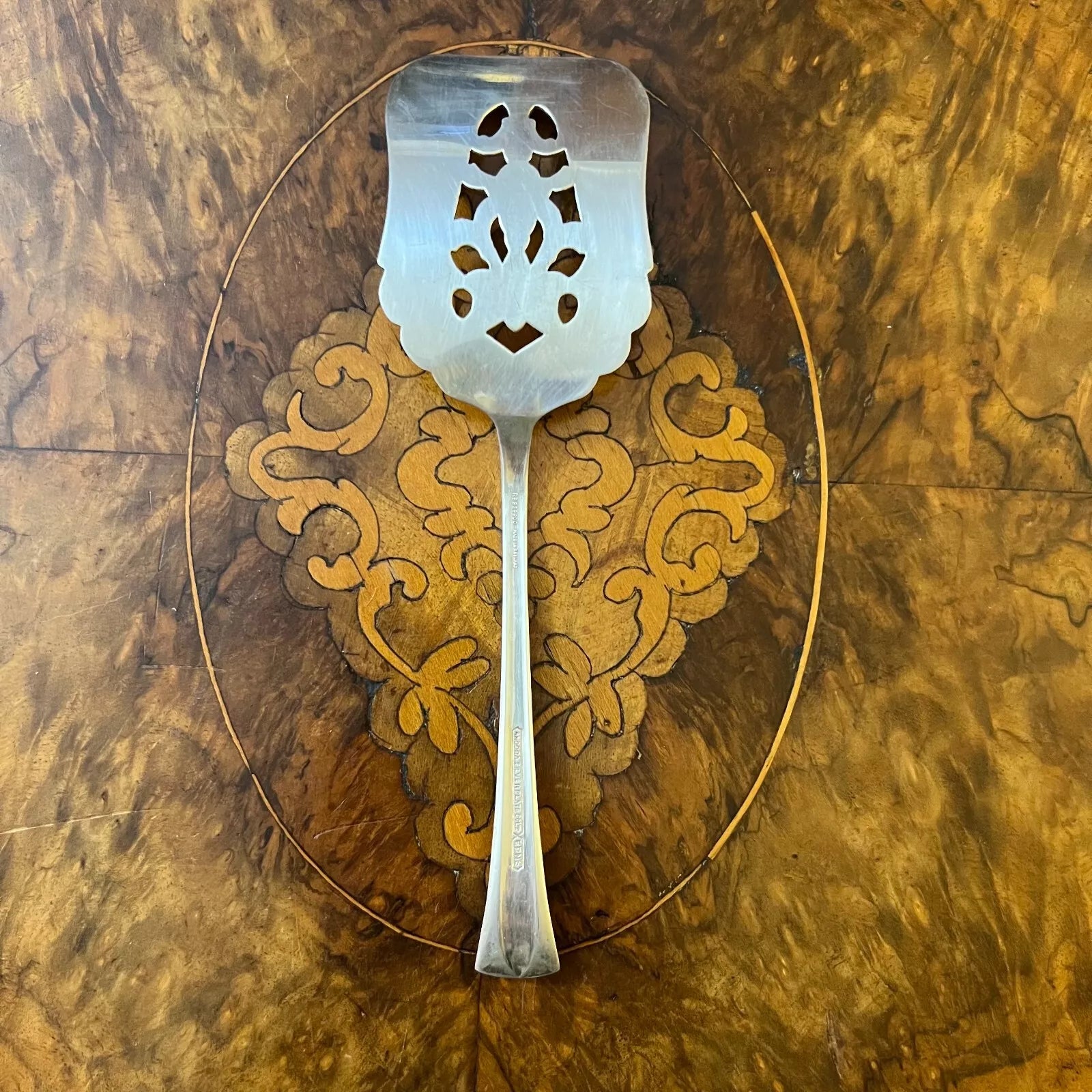 Angora Silver Plate Serving