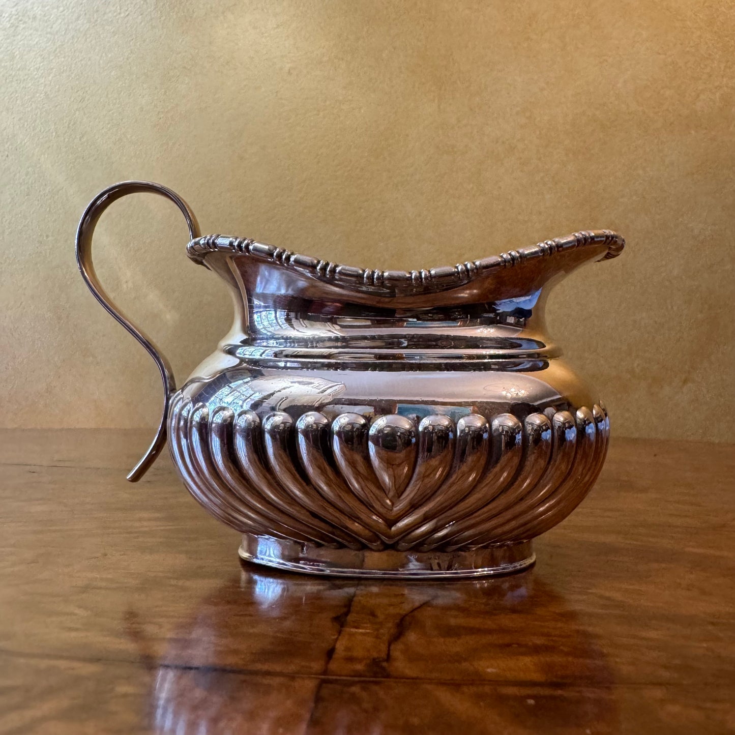 Antique English_Silver_Plated_Milk Jug