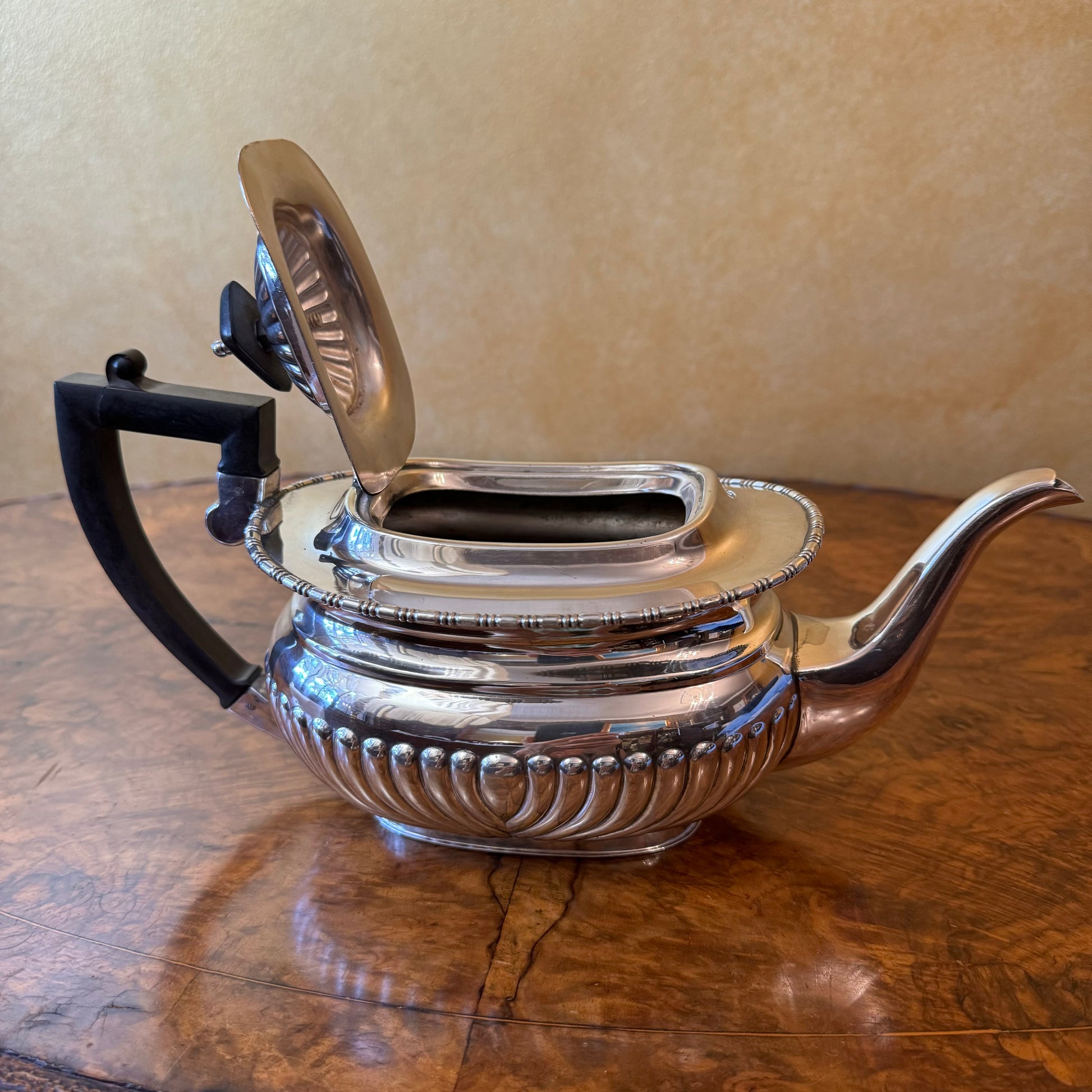 Antique English Silver Plated Pot