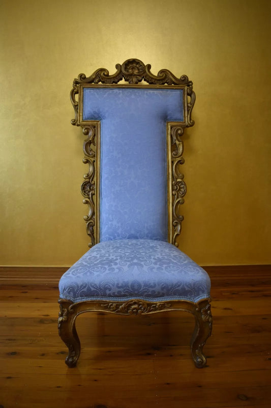 Antique Giltwood Prie Dieu Chair