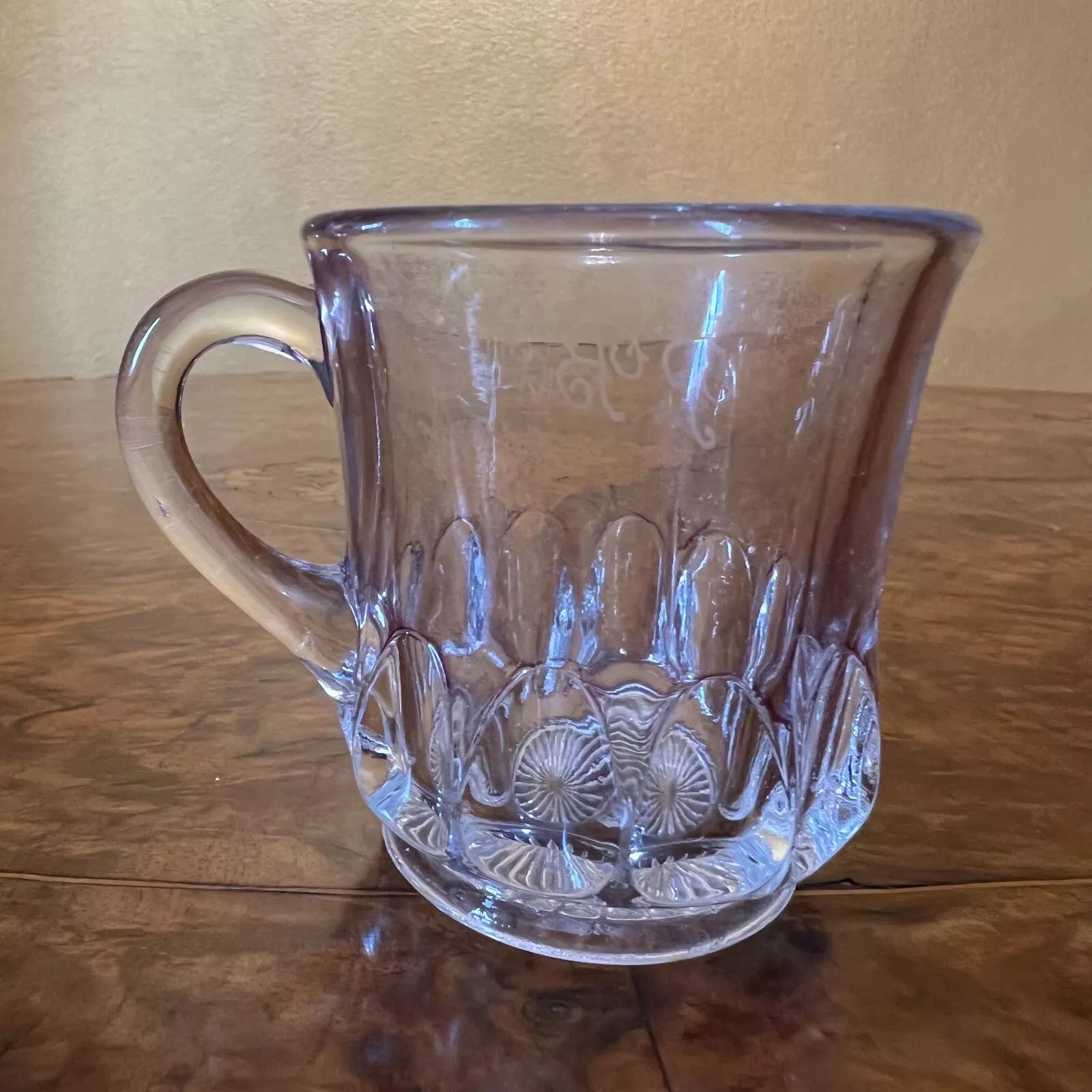 Antique Glass Small Drink Cup