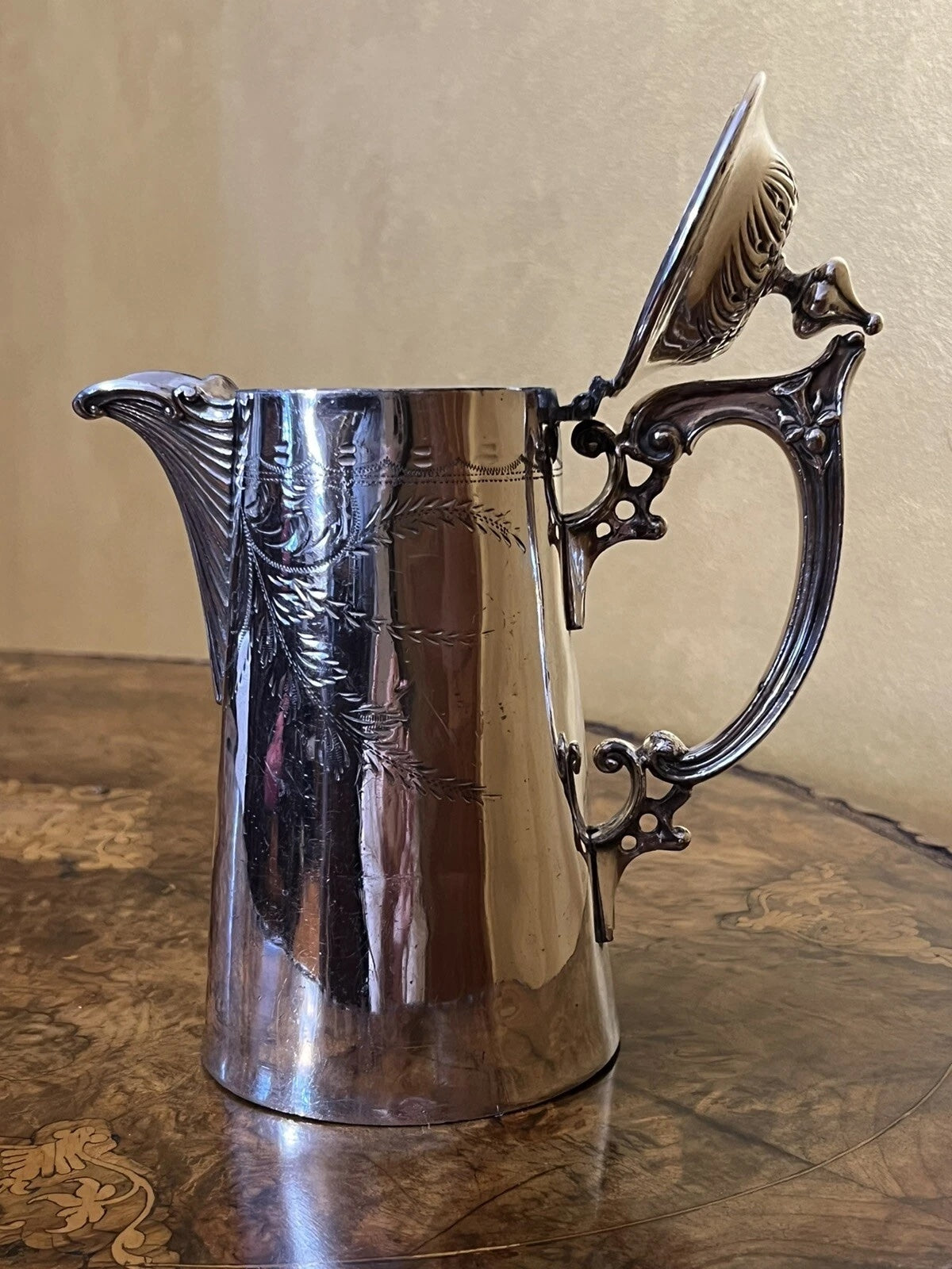 Antique Silver Plated Coffee