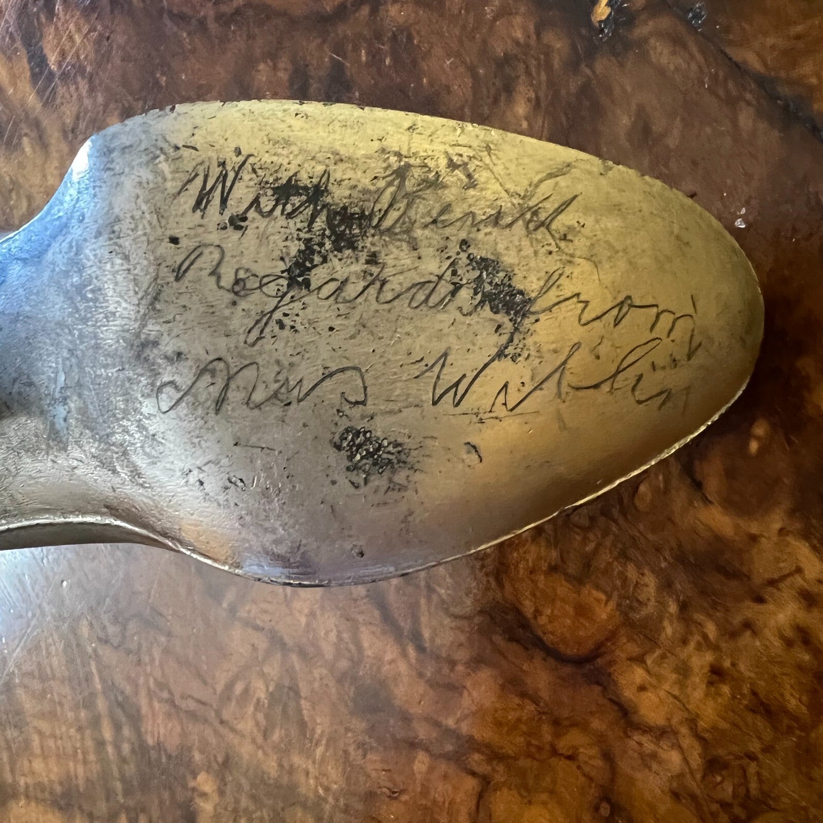 Antique Silver Plated Shoe