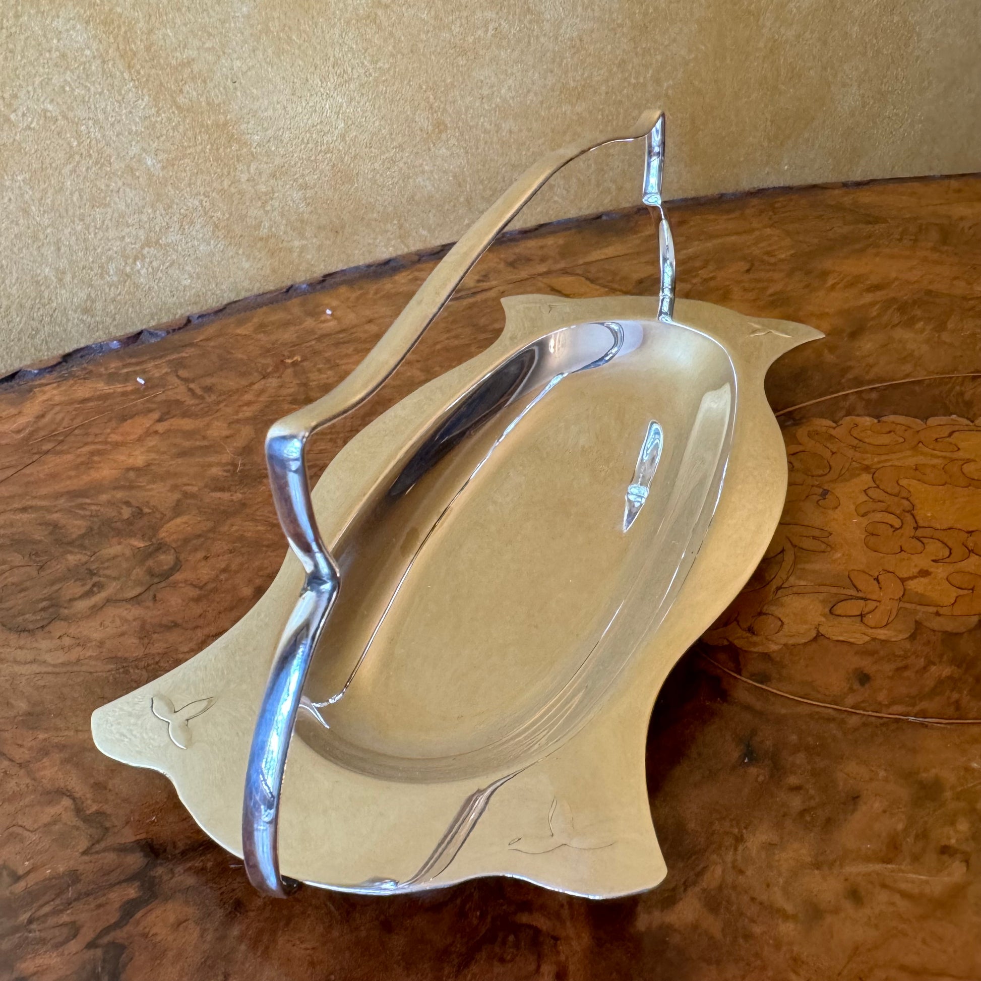Antique Silver Plated Tray