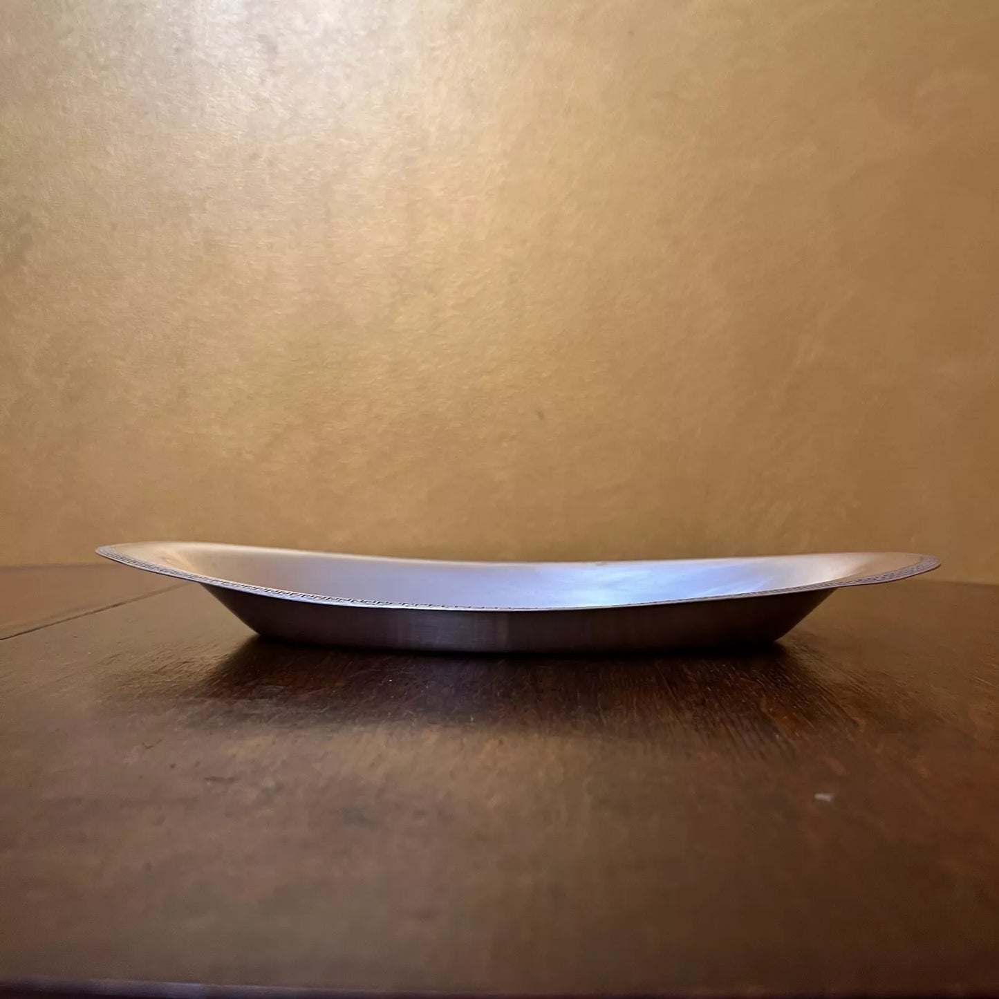 Apollo Sheffield Nickel Silver Oval Display