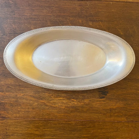 Apollo Sheffield Nickel Silver Oval Display Bowl