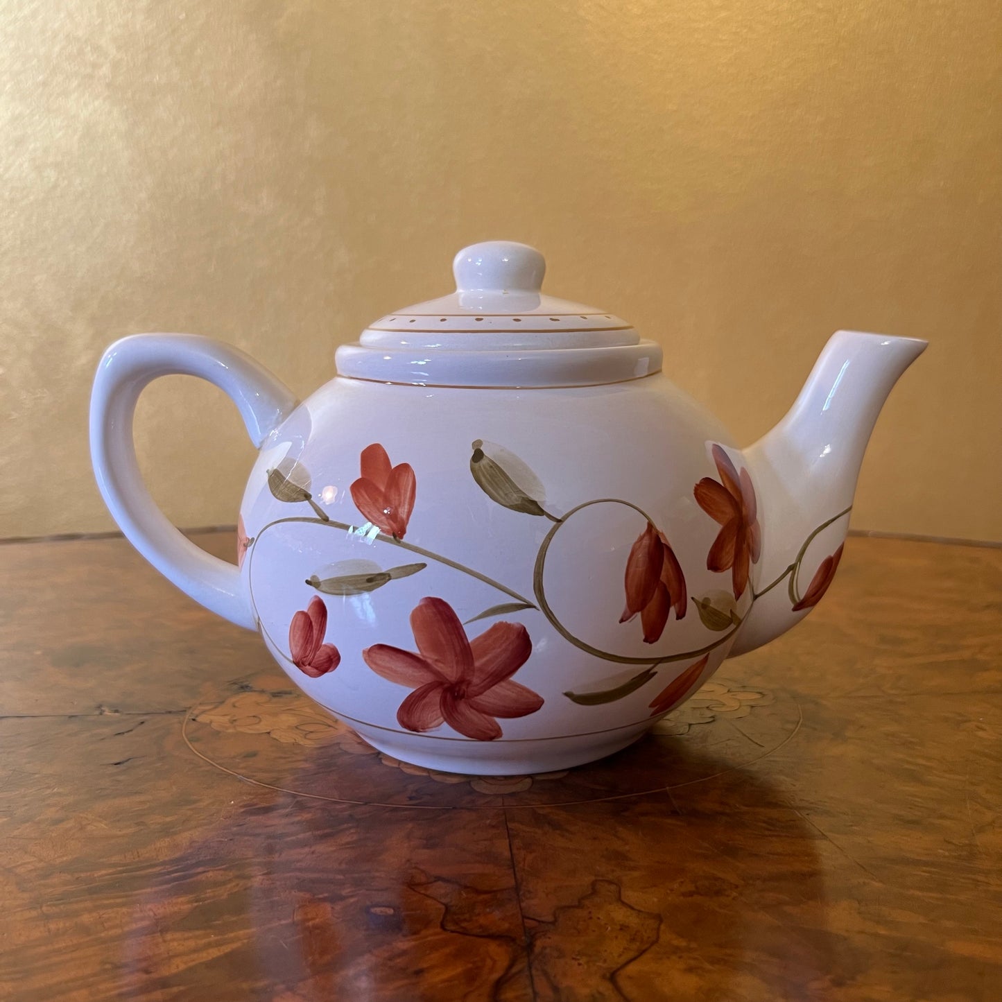 Autumn Floral Tea Pot