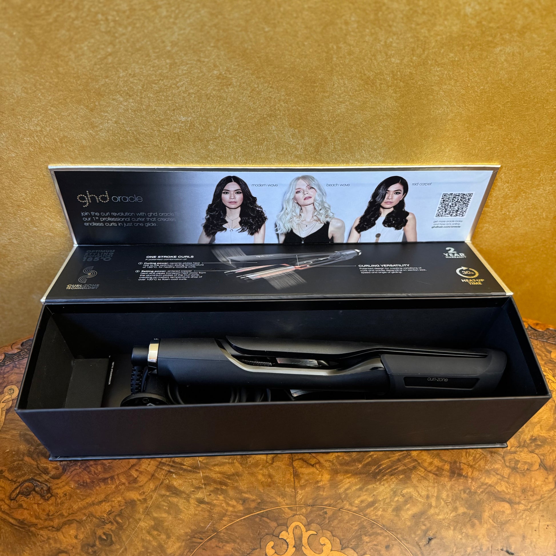 Black GHD Oracle Versatile Curler