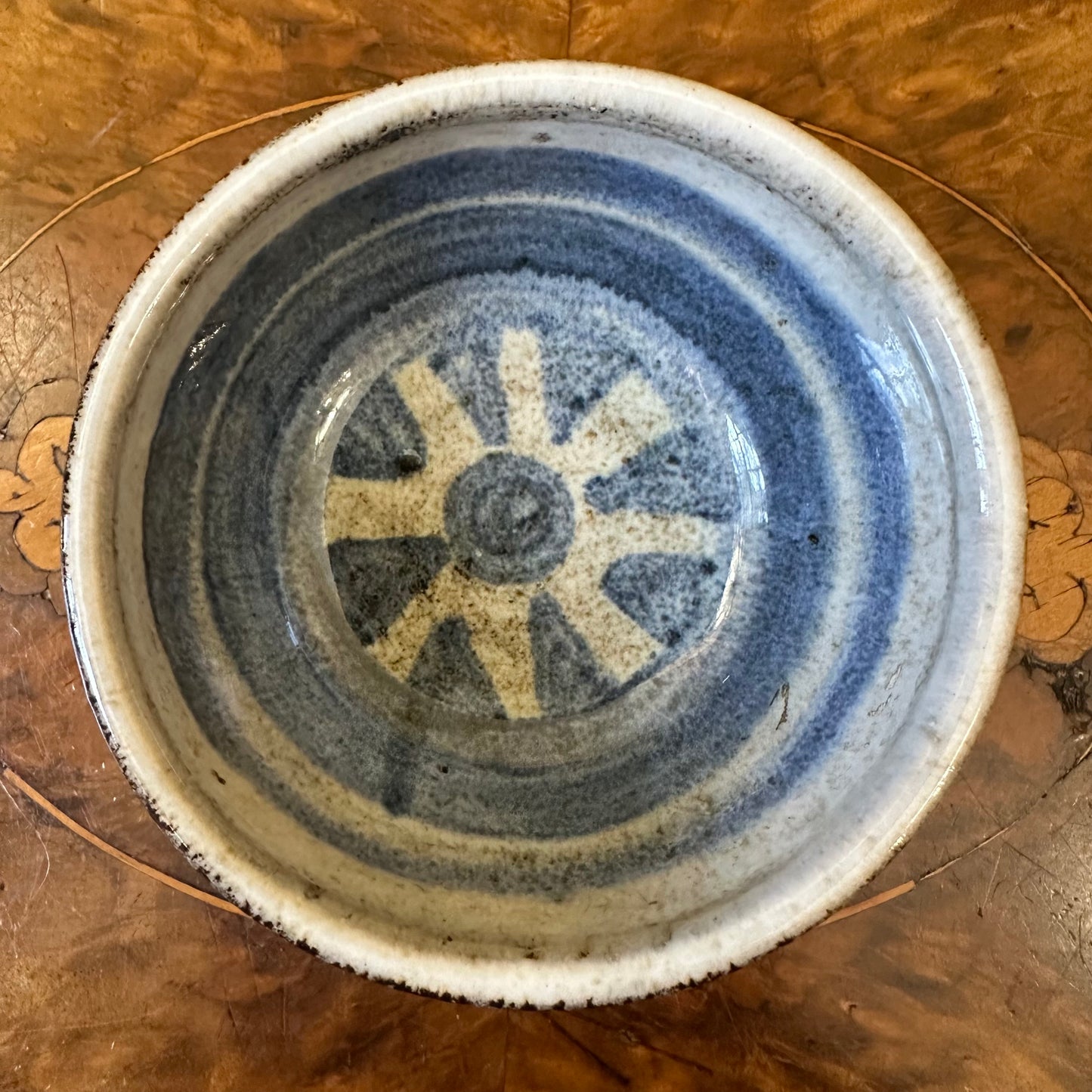 Blue Grey Ceramic Small Bowl