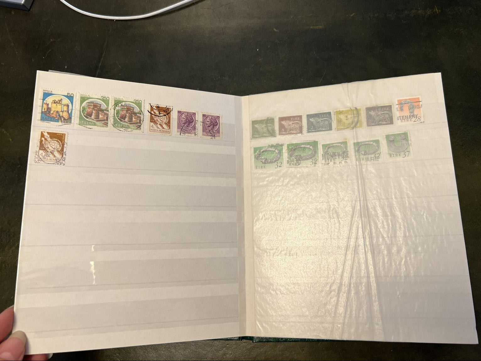 Book Various Collection  Stamp Album