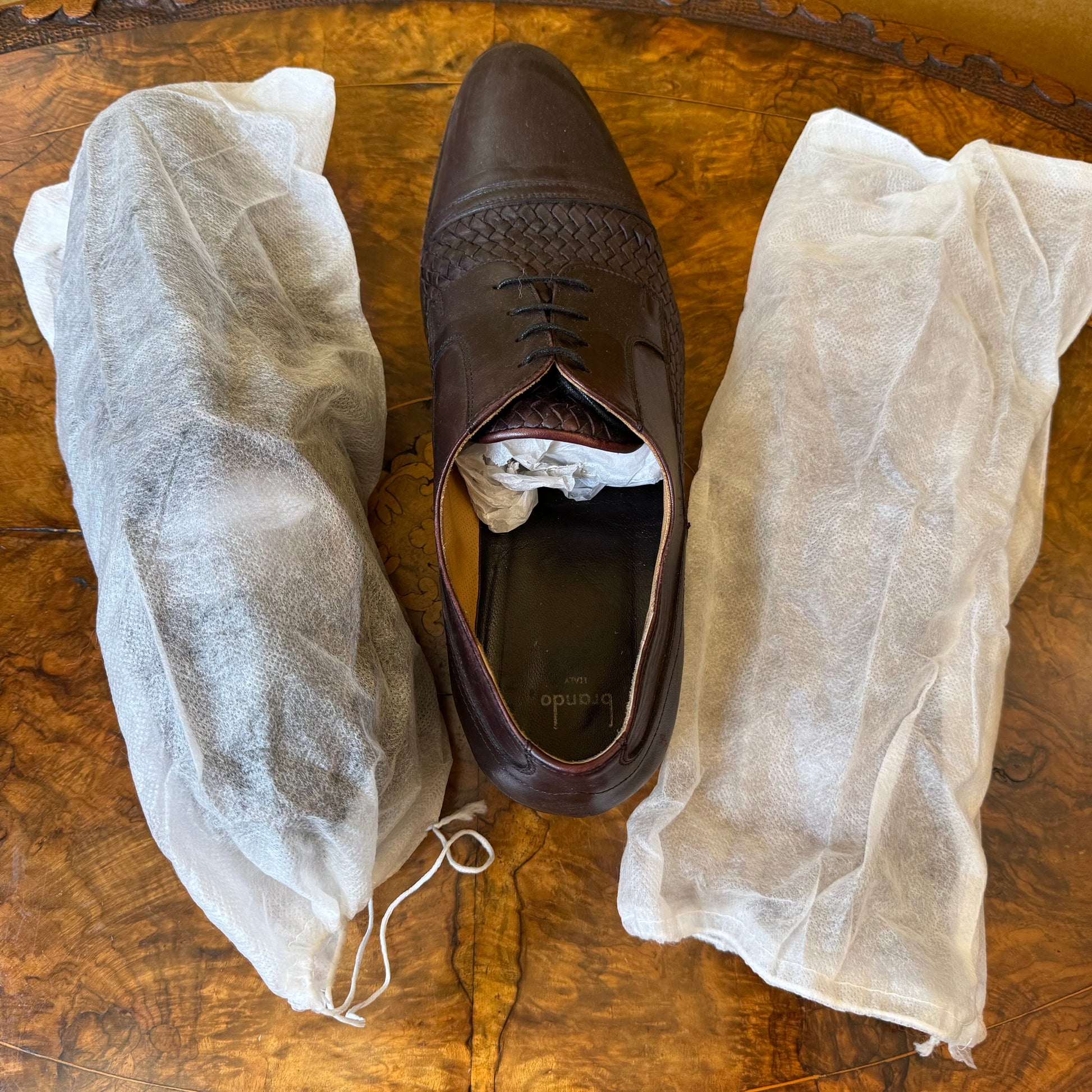 Brando Italian Leather Mens Shoes