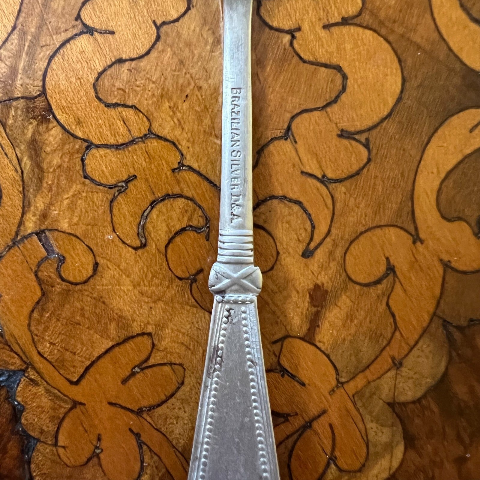 Brazilian Silver D & A Knife