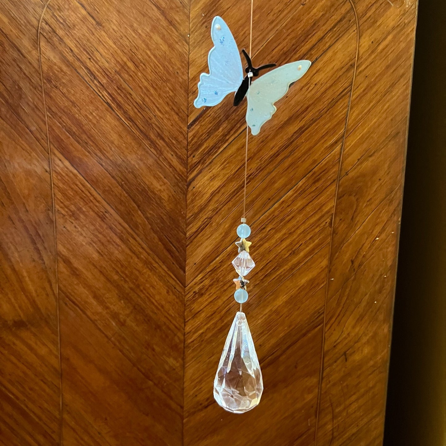 Butterfly Hanging Crystal