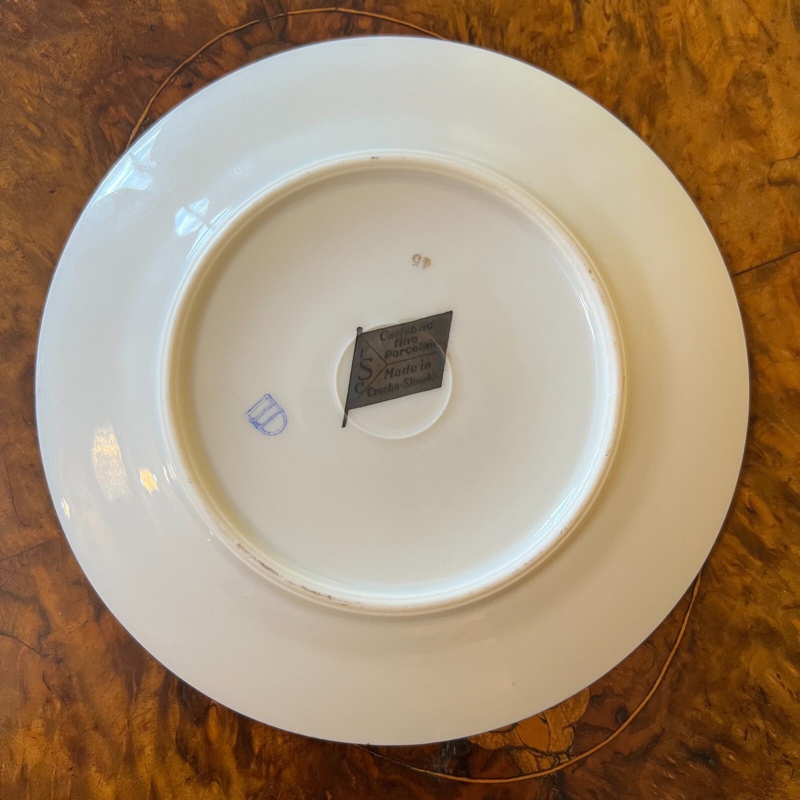 Carlsbad Courting Print Side Plate