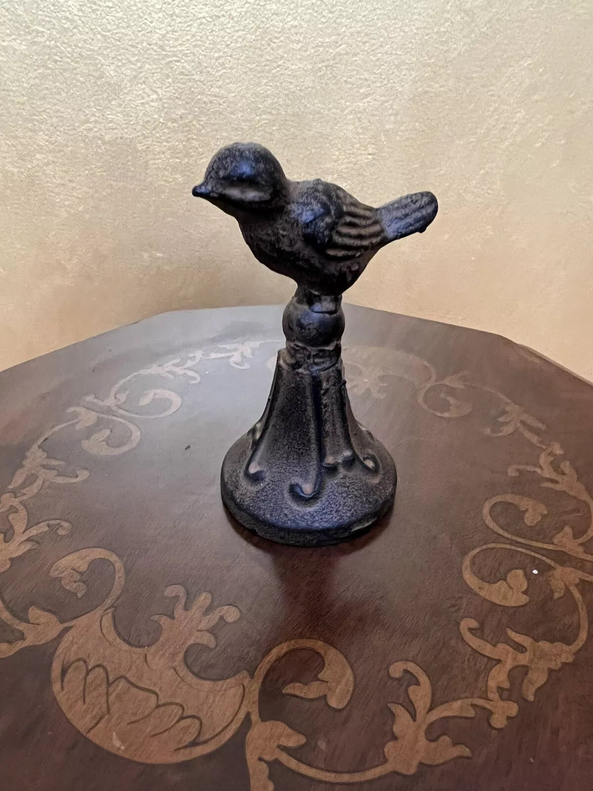 Cast Iron Bird Bell 11cm Hight