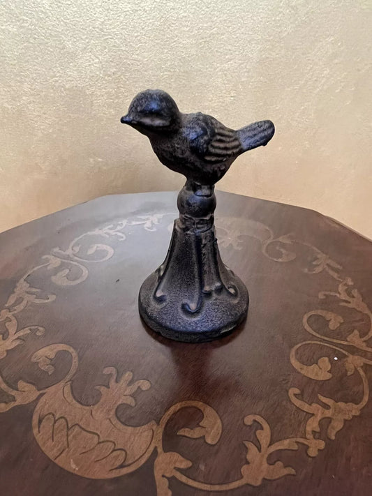 Cast Iron Bird Bell 11cm Hight