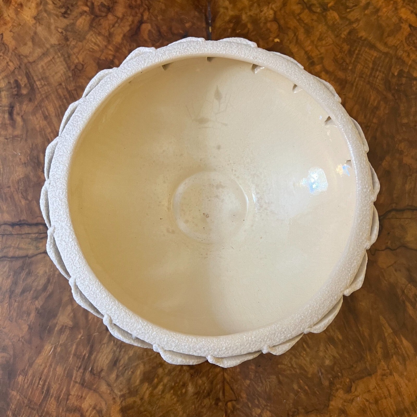 Ceramic Leaf Design Bowl