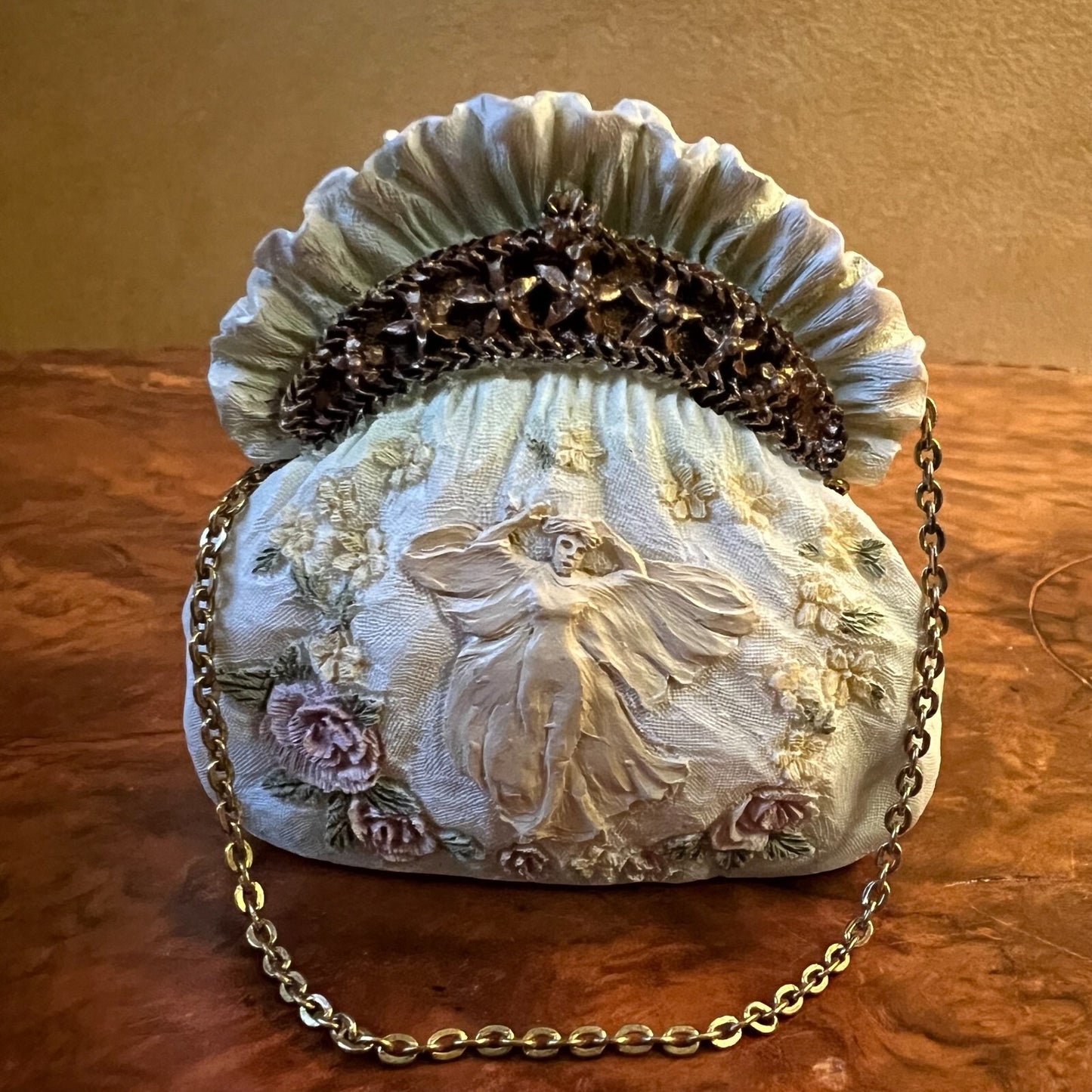 Ceramic Miniature Purse Ornament
