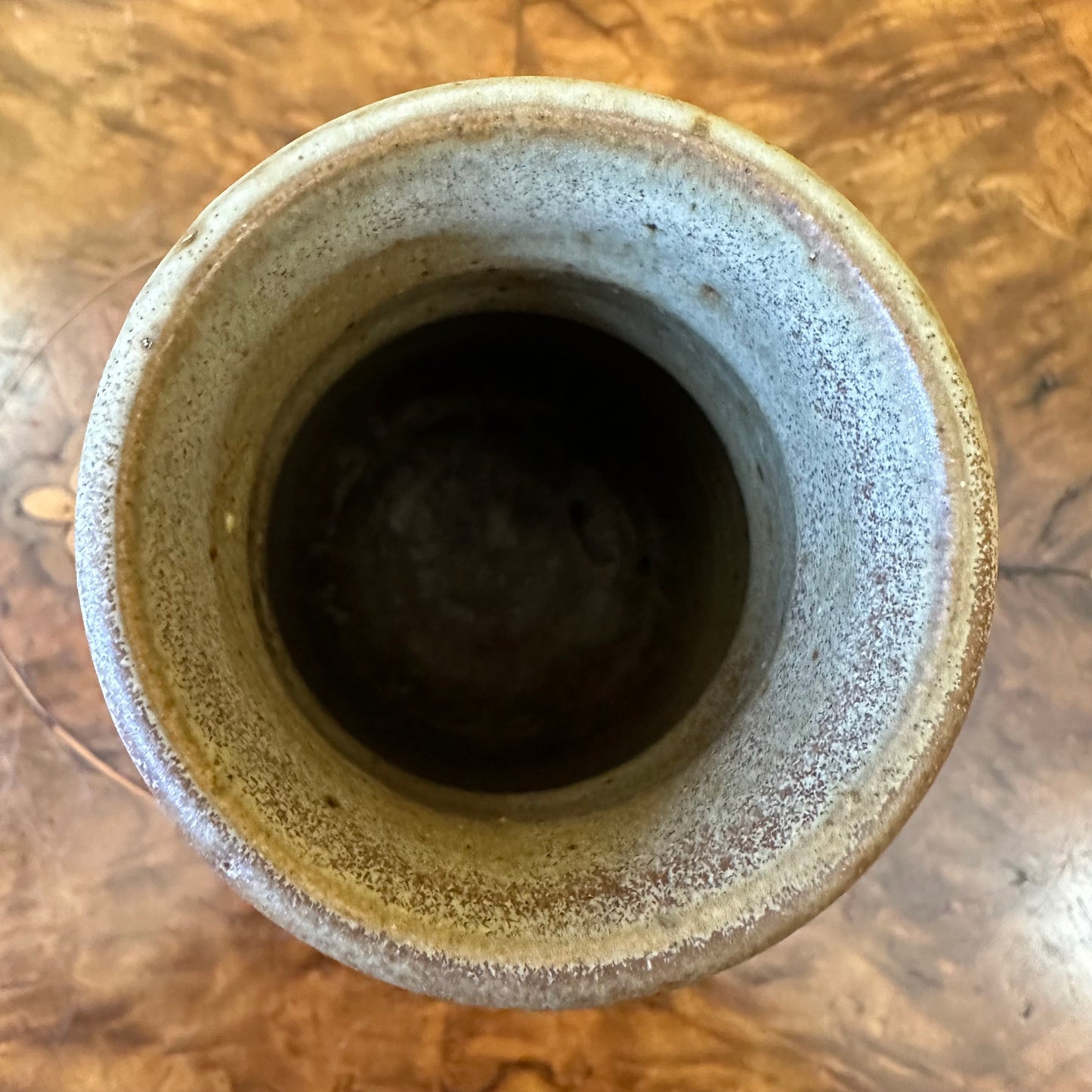 Ceramic Vase Brown Vintage