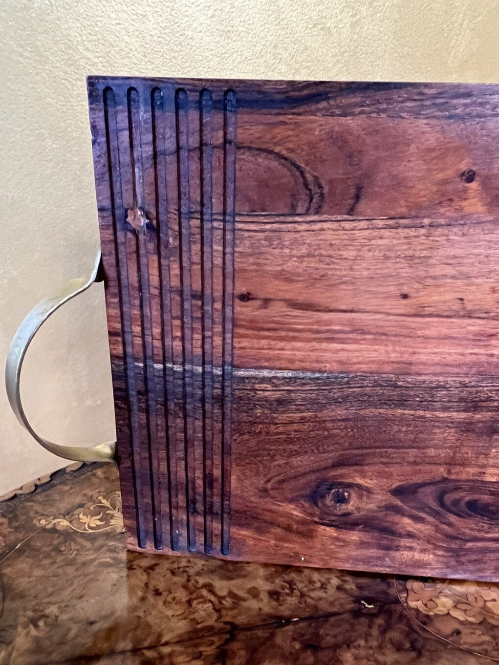 Cheese Wooden Board With Handles