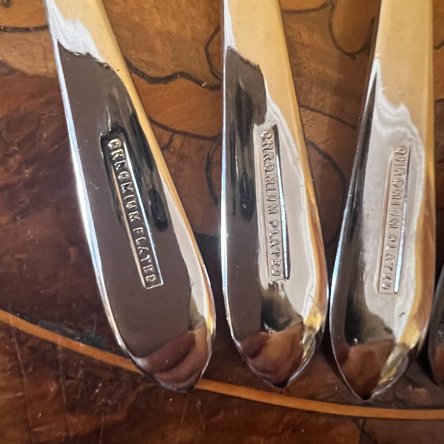 Chromium Plated Forks Set Sheffield