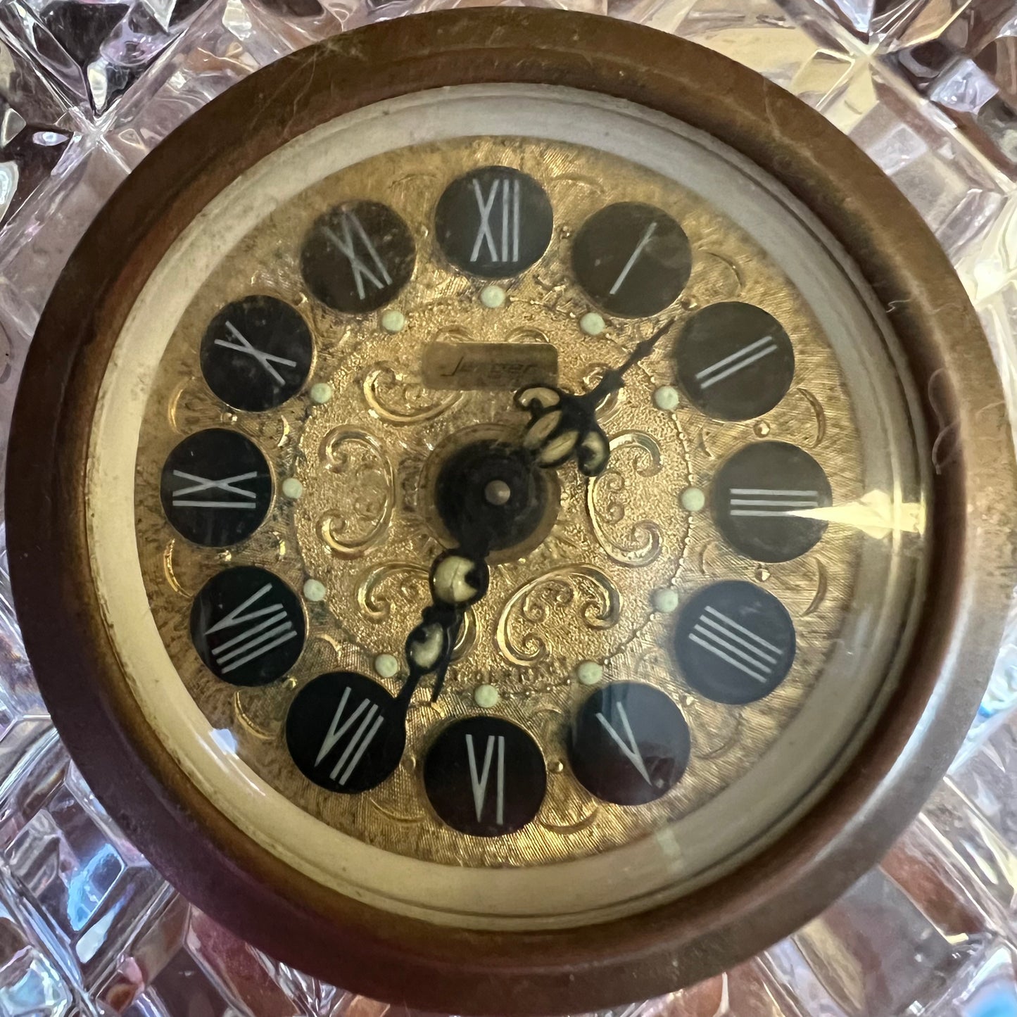 Clock Jerger German Crystal