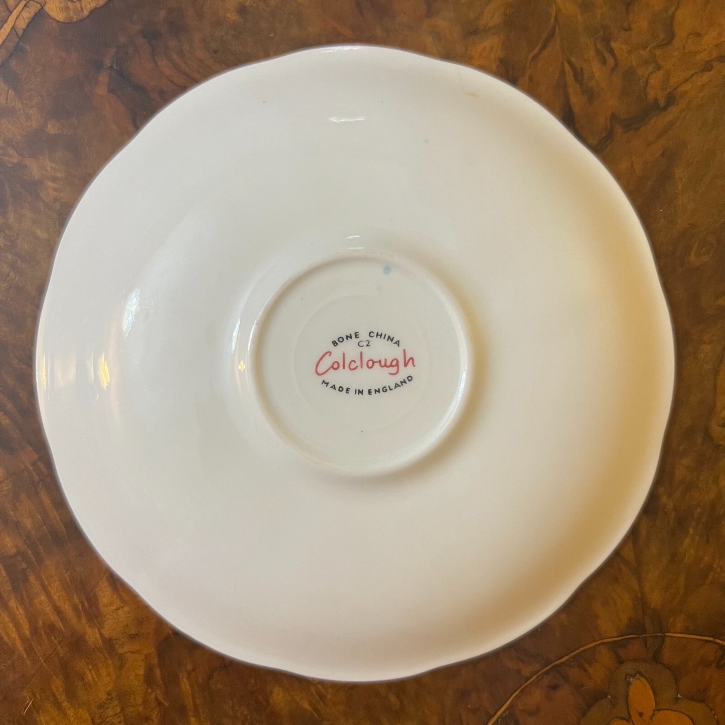 Colclough Violets Saucer Print