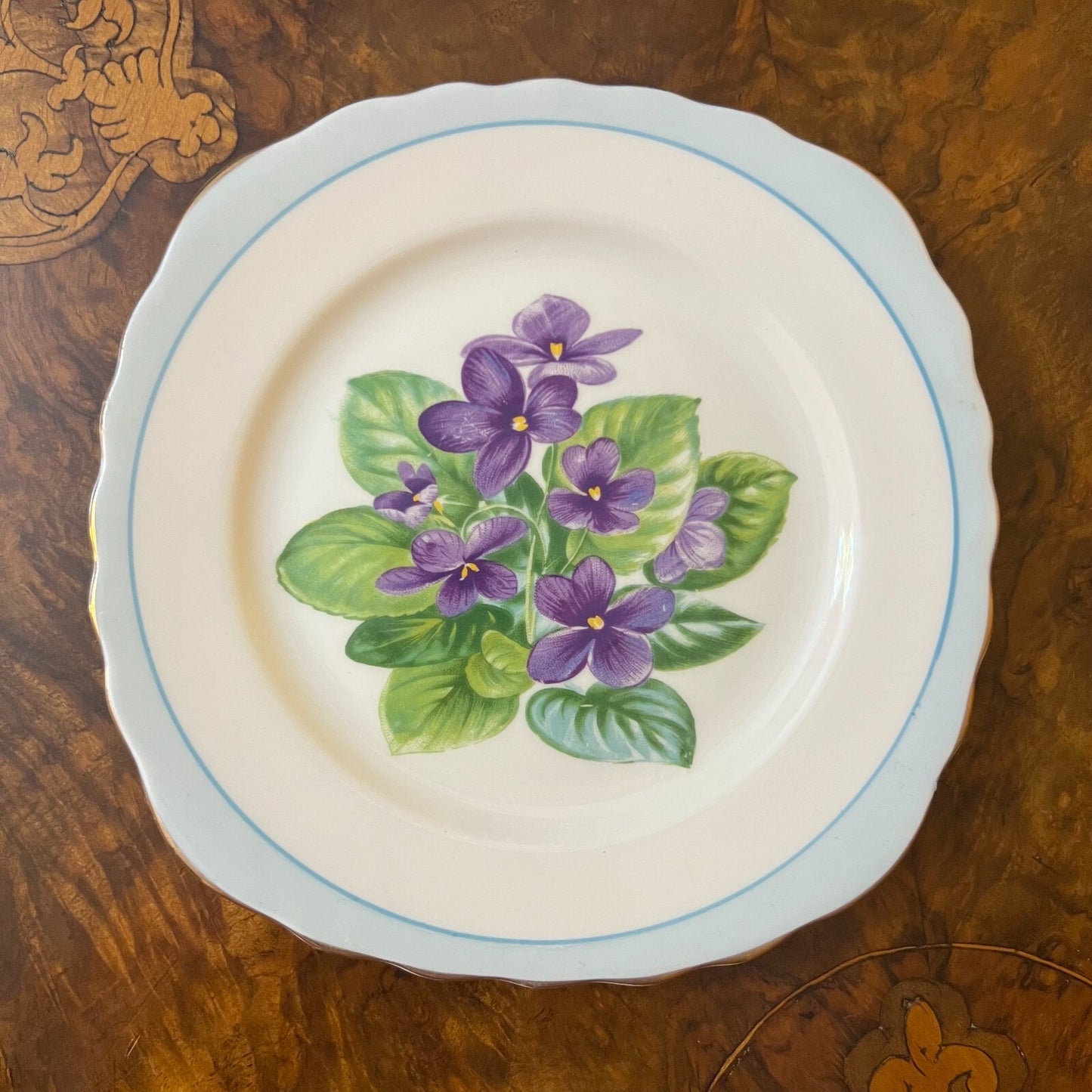 Colclough Violets Side Plate