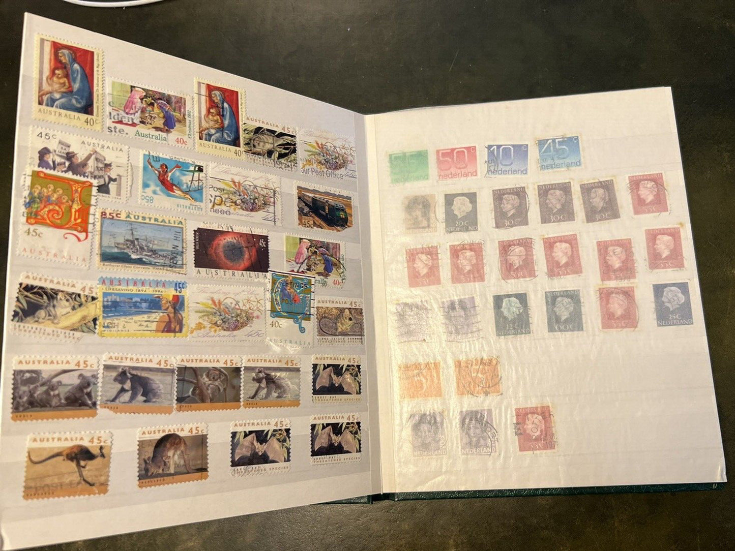 Collection Of Stamp Album Book