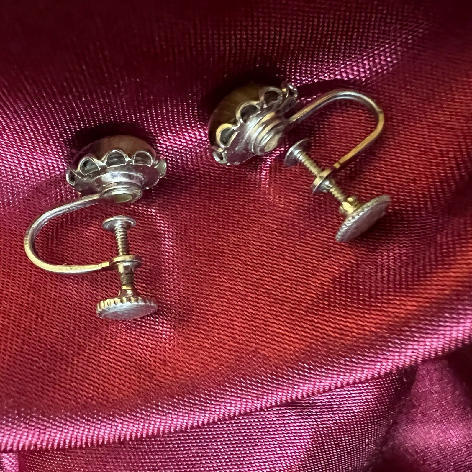 Costume Screw On Earrings