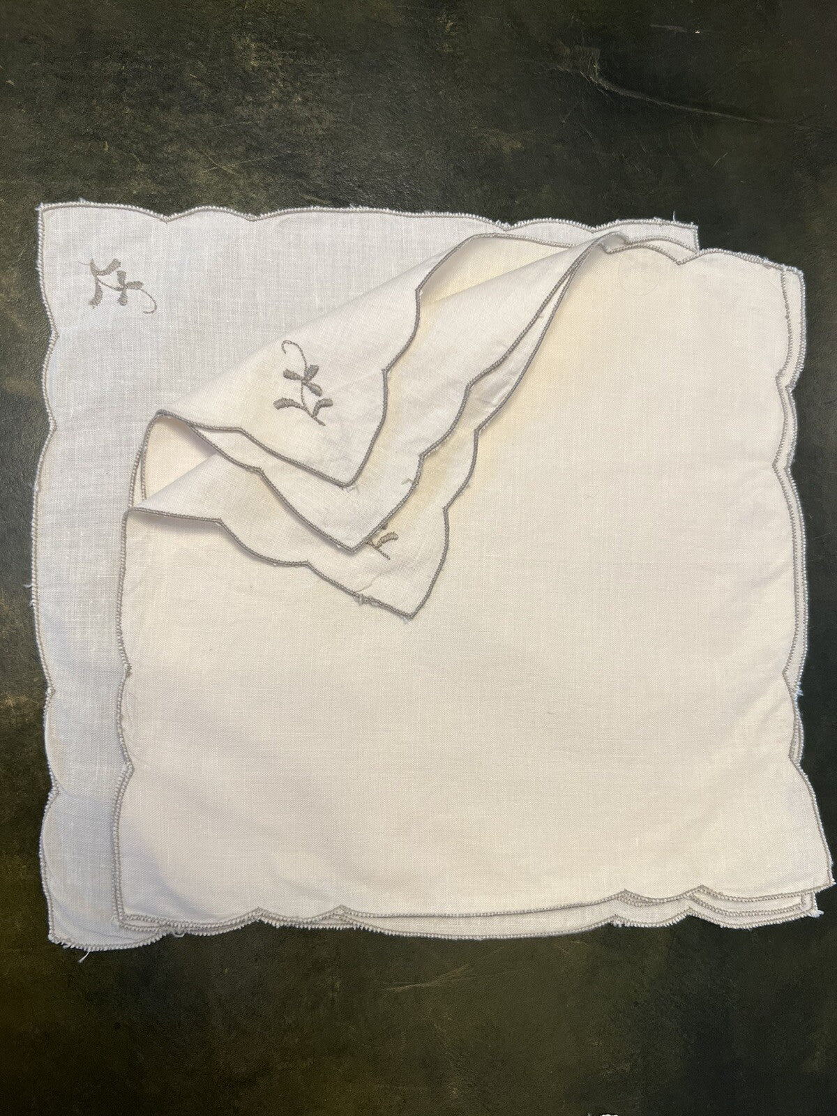 Cotton Napkins Serviettes Set Of Four