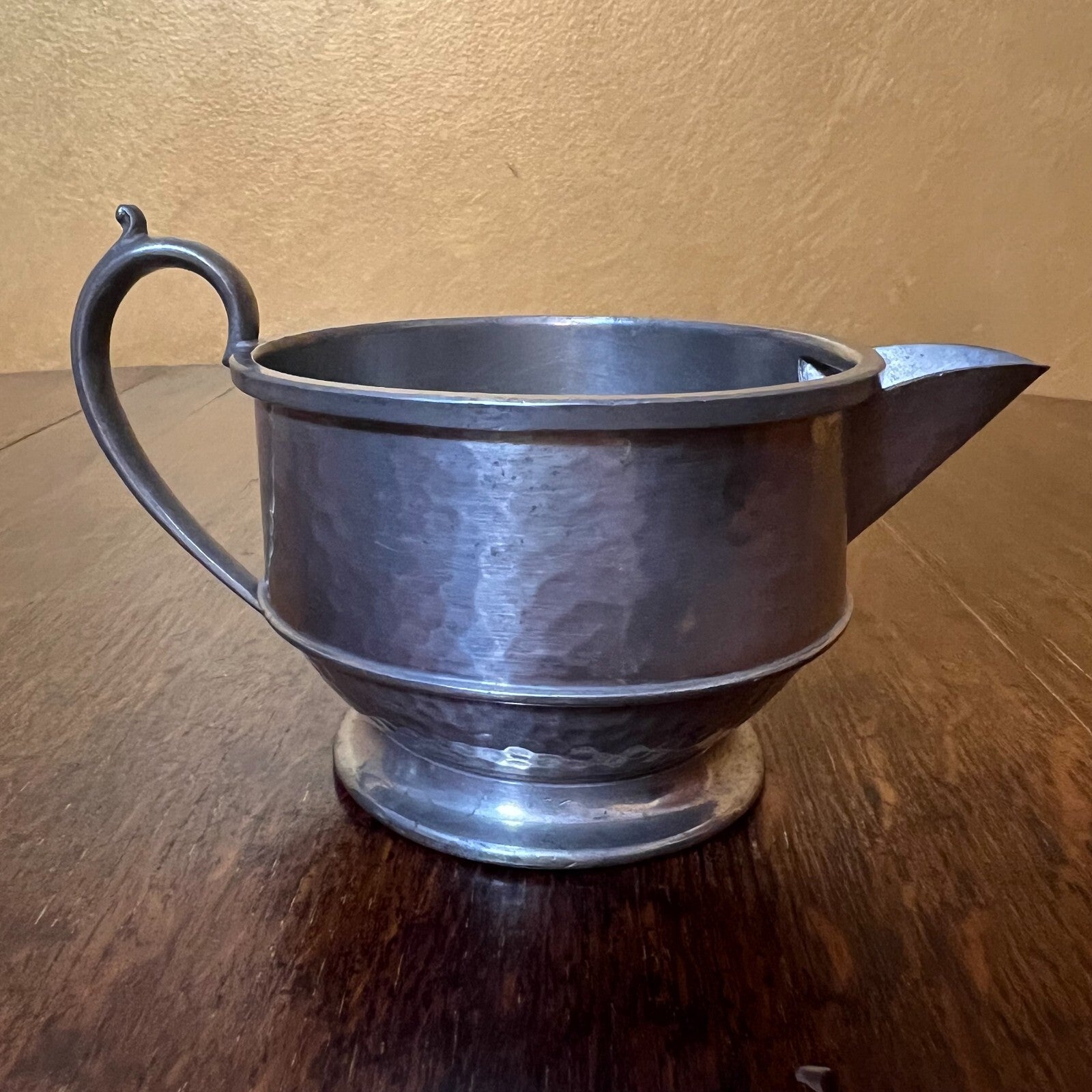 Craftsmen 1940s Pewter Jug