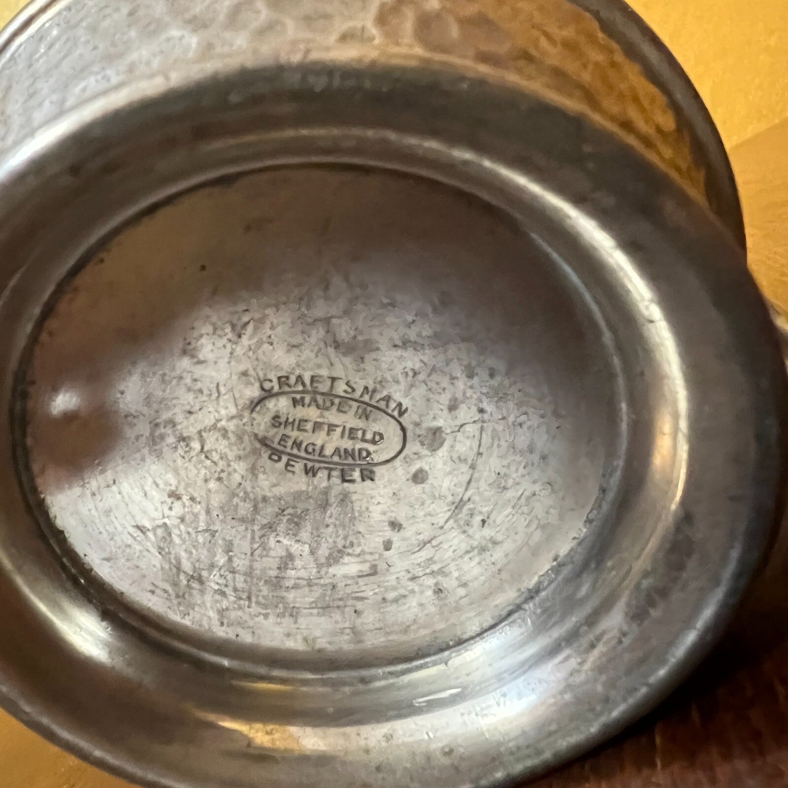 Craftsmen Pewter Jug
