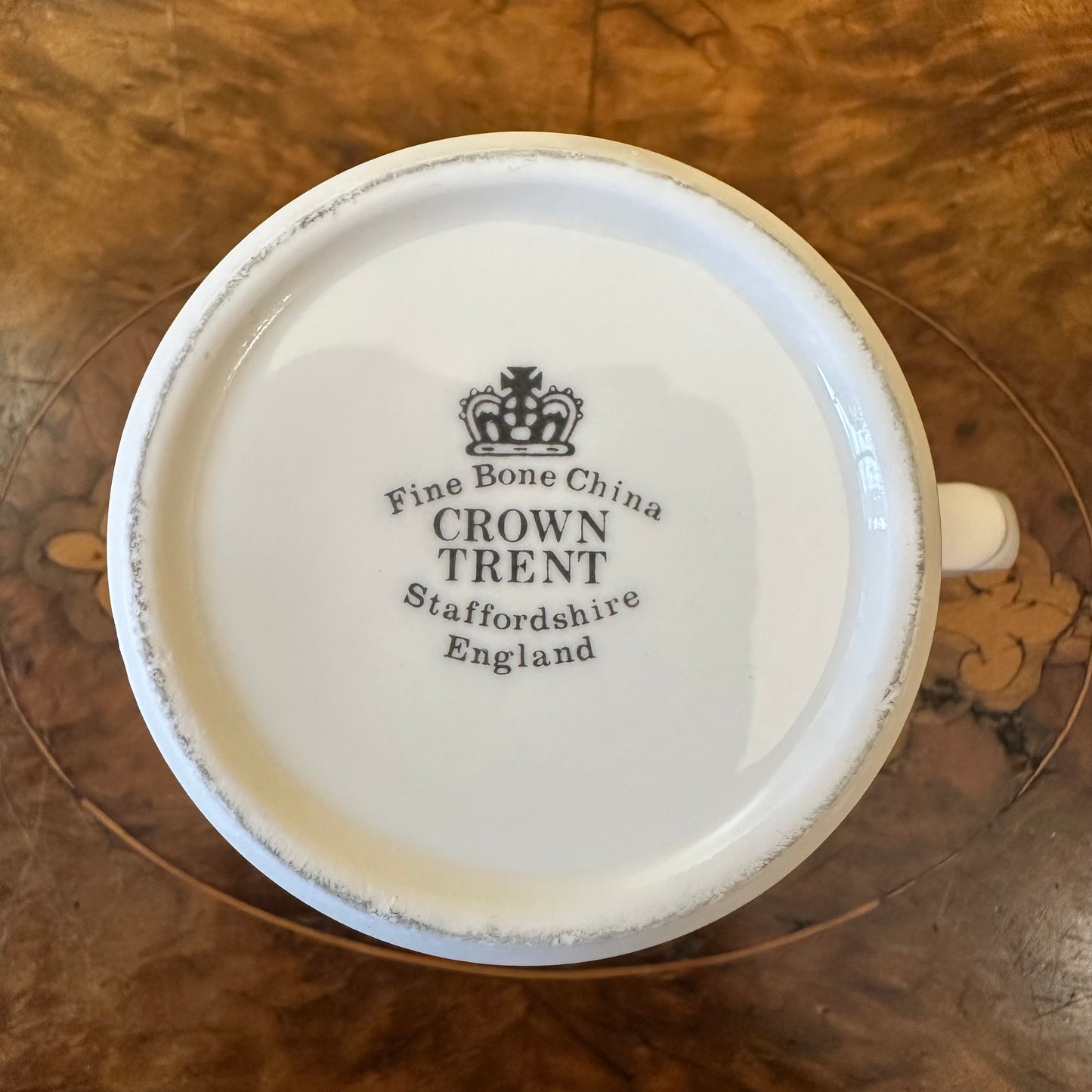Crown Trent Violets Print Coffee Mug