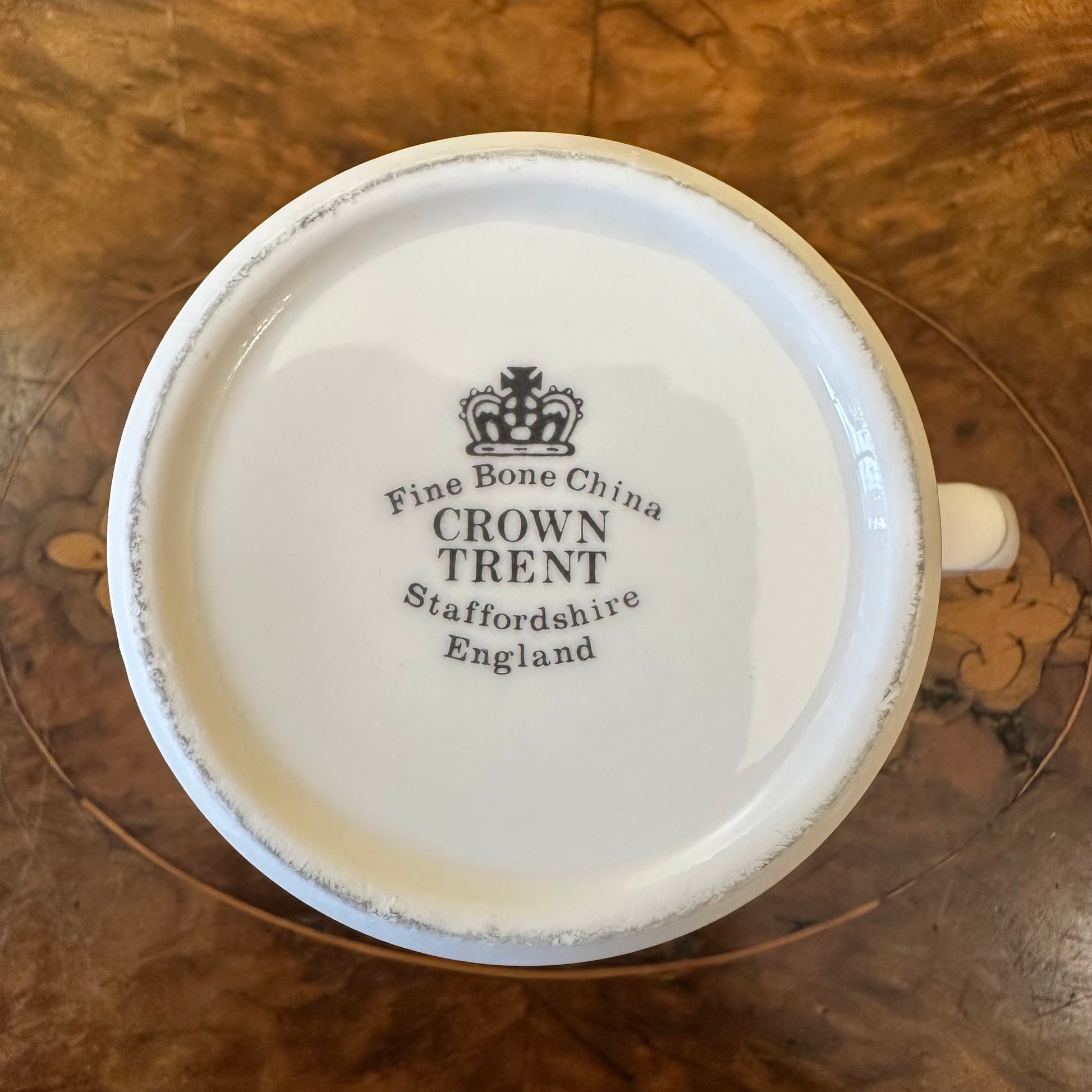Crown Trent Violets Print Coffee Mug