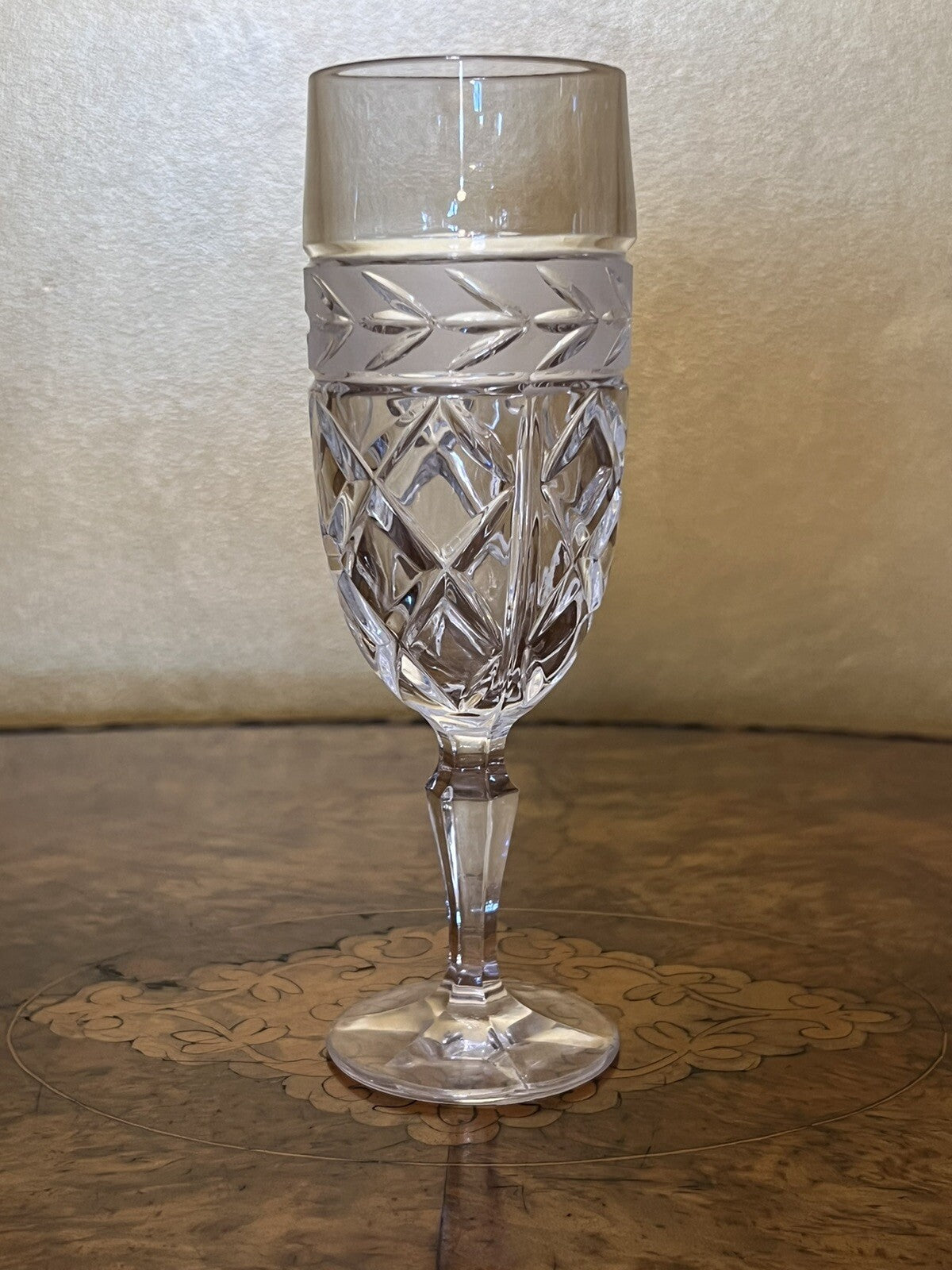 Crystal Champagne Flutes Set of Three