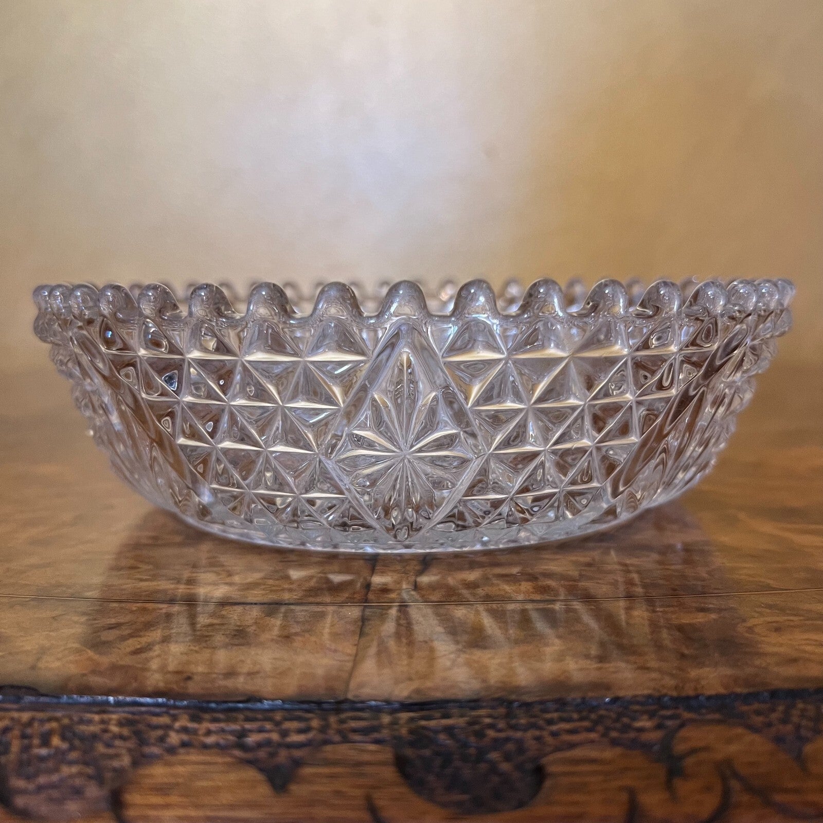 Crystal Round Bowl