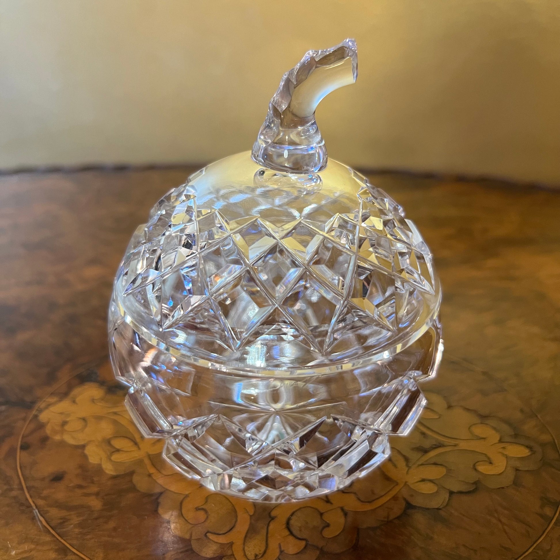 Crystal Sugar Bowl