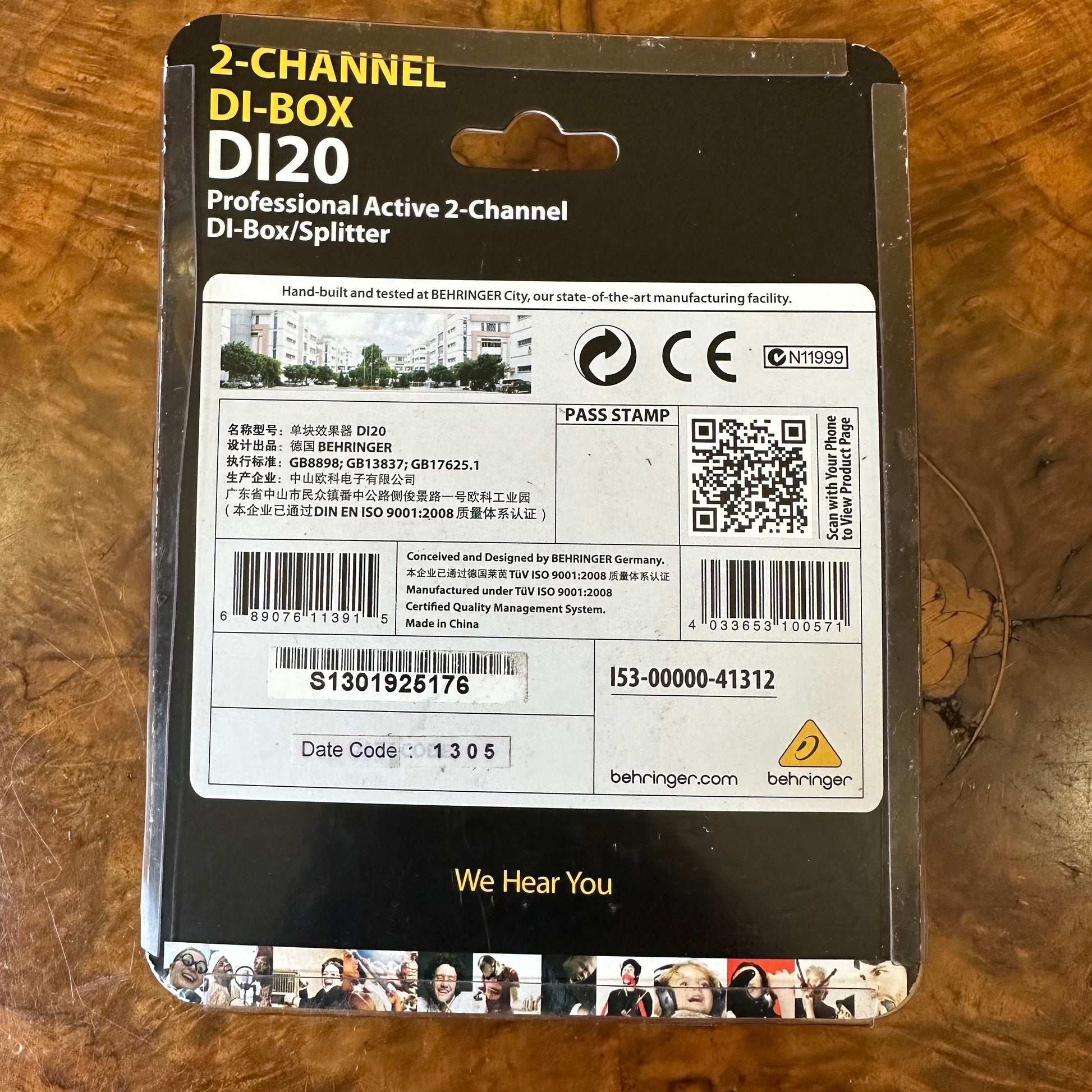 D120 2 Channel DI- Box