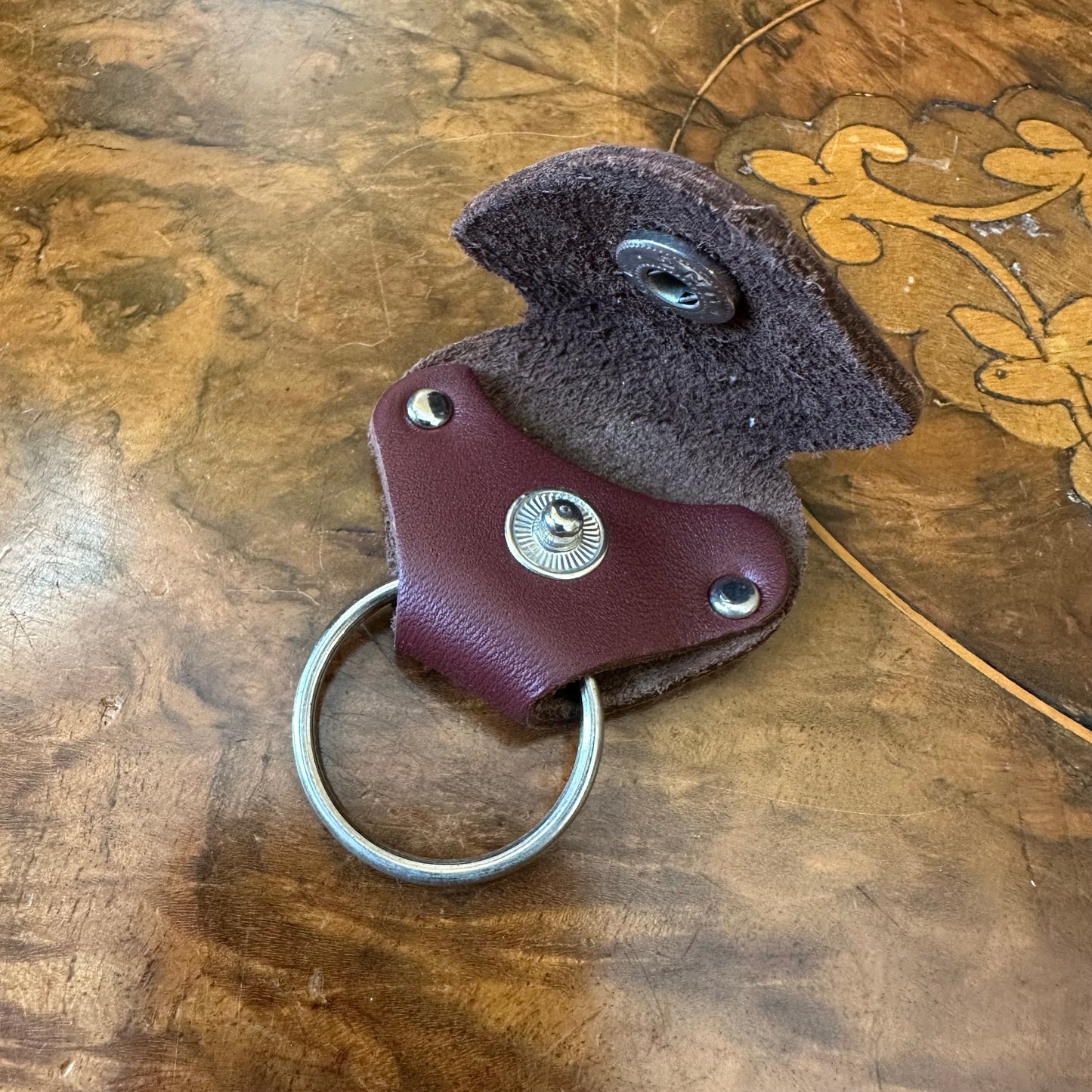 DSL Leather Guitar Pick Key Holder 2